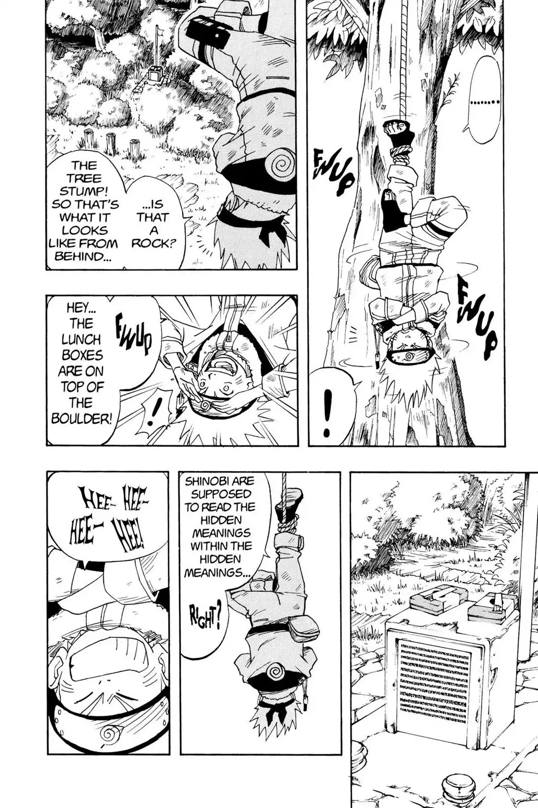 Naruto Chapter 7 page 8 - Chapter 7: Kakashi's Decision