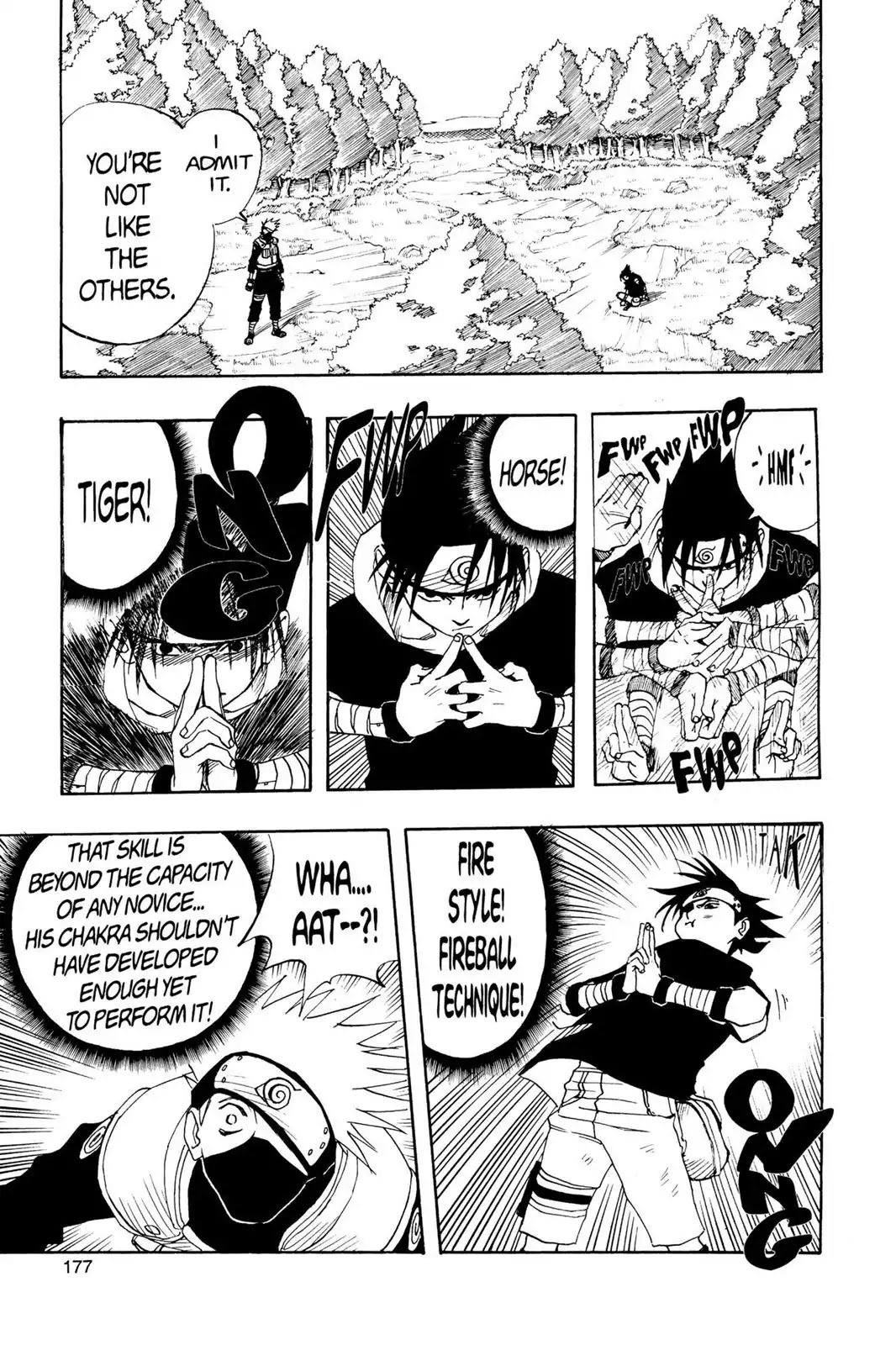 Naruto Chapter 7 page 9 - Chapter 7: Kakashi's Decision