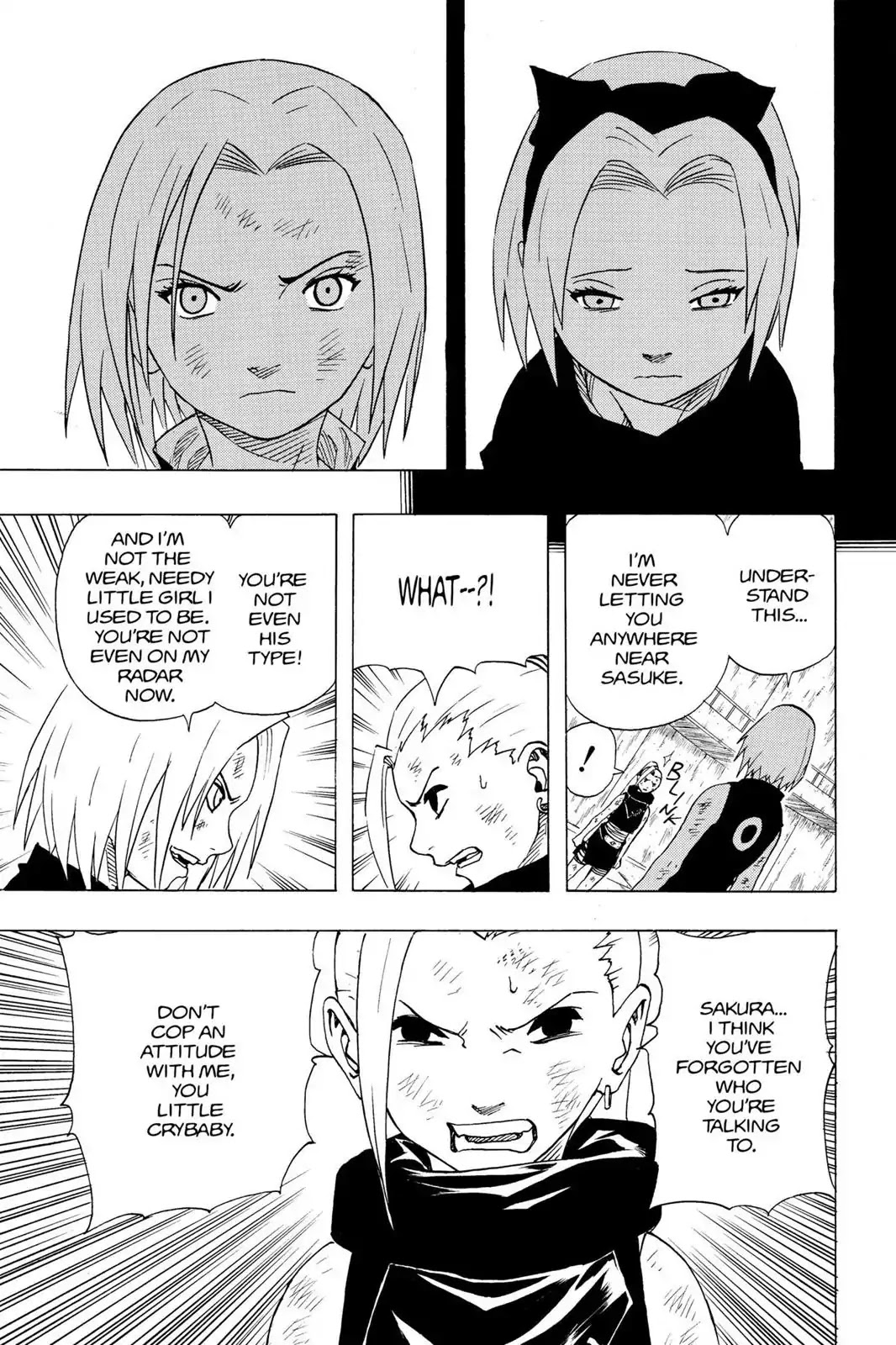 Naruto Chapter 71 page 10 - Chapter 71: The Insurmountable Wall...!!