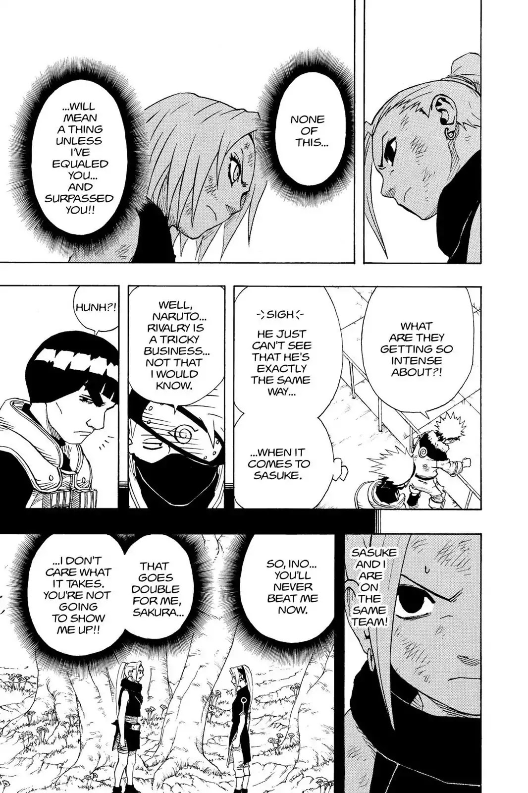 Naruto Chapter 71 page 14 - Chapter 71: The Insurmountable Wall...!!