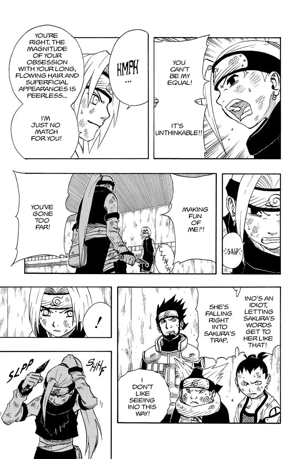 Naruto Chapter 72 page 7 - Chapter 72: Rivals...!!