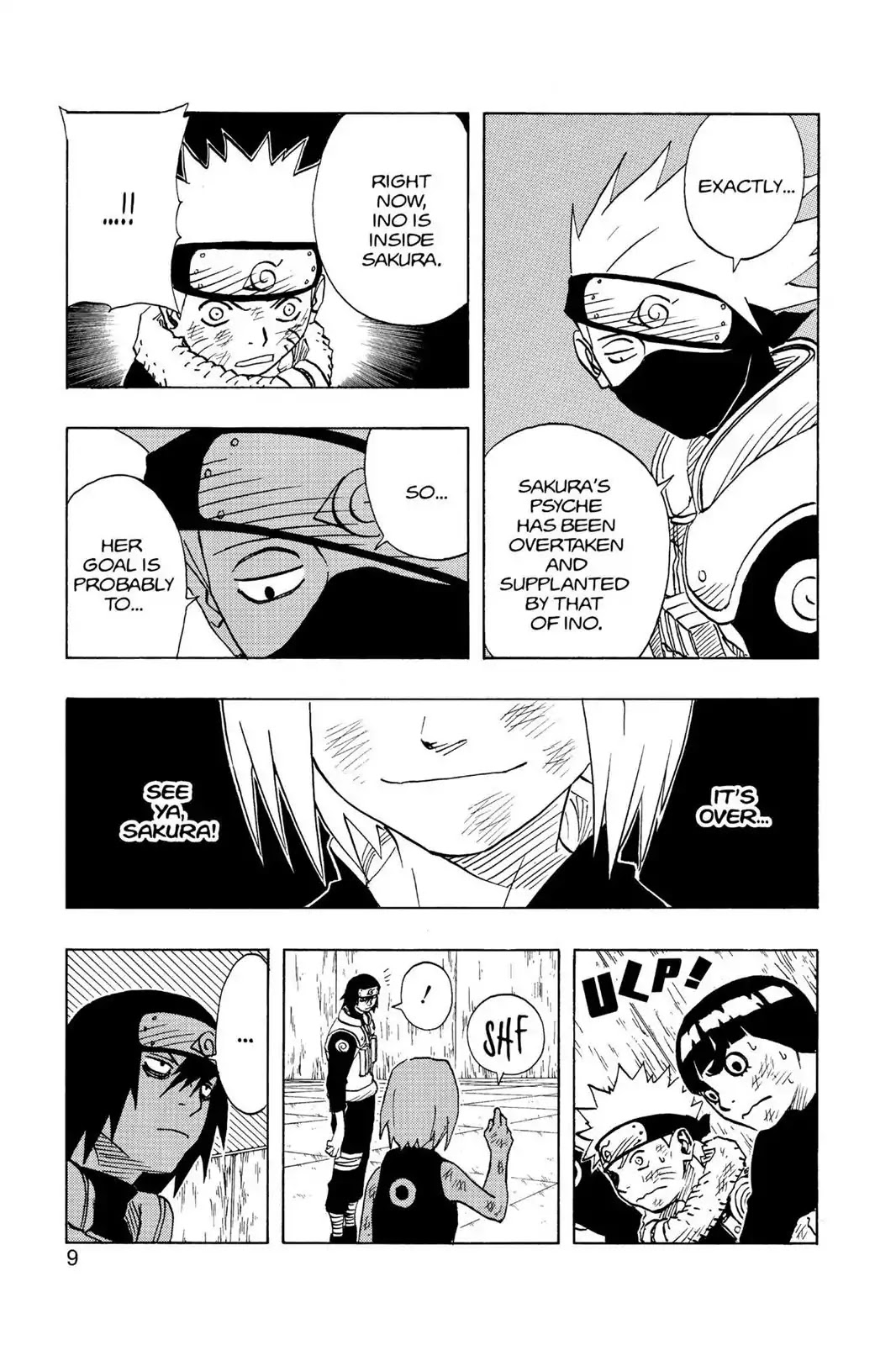 Naruto Chapter 73 page 10 - Chapter 73: A Declaration Of Defeat...?!
