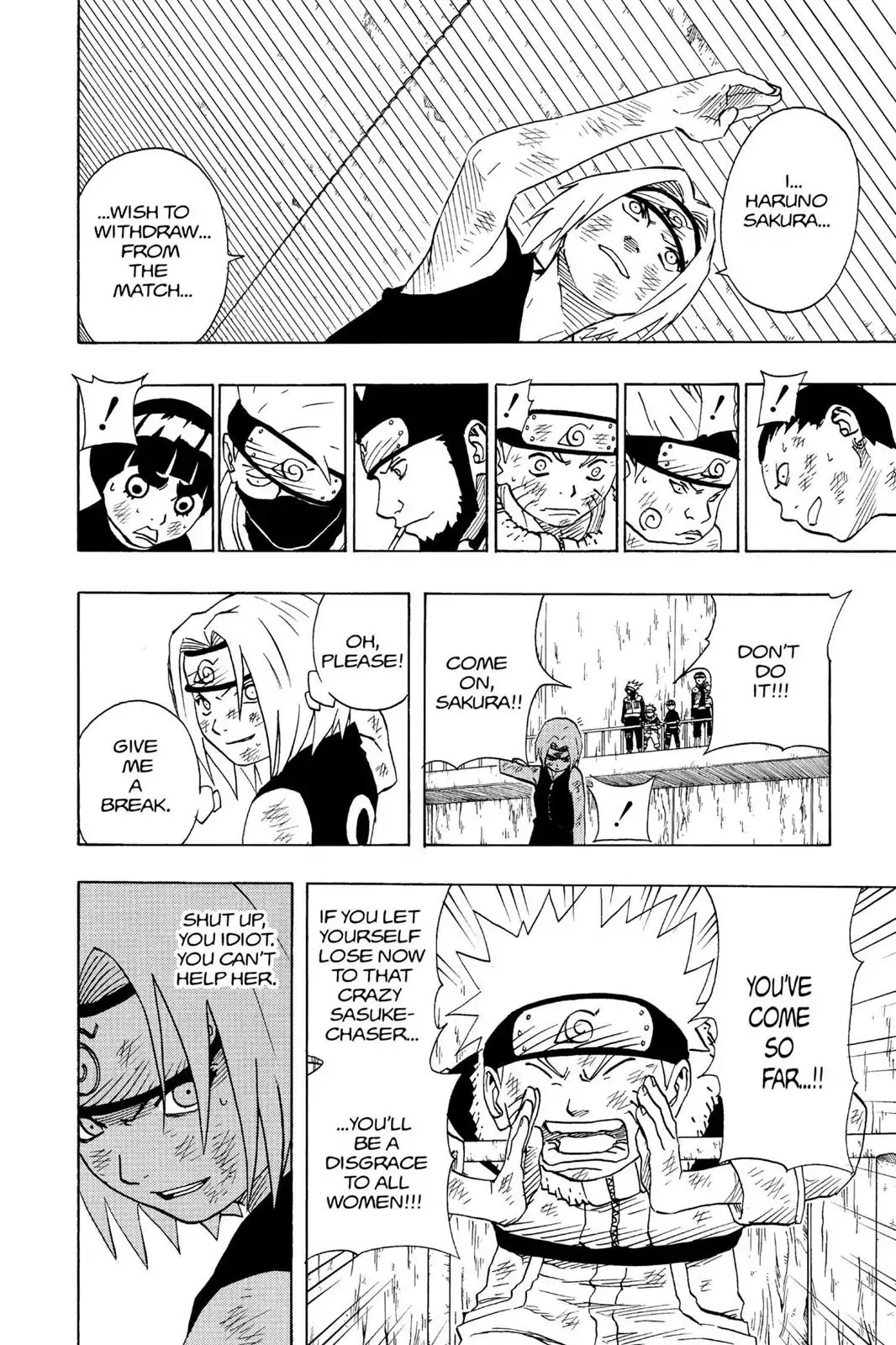 Naruto Chapter 73 page 11 - Chapter 73: A Declaration Of Defeat...?!
