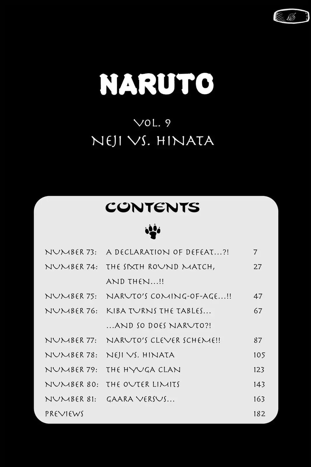 Naruto Chapter 73 page 7 - Chapter 73: A Declaration Of Defeat...?!