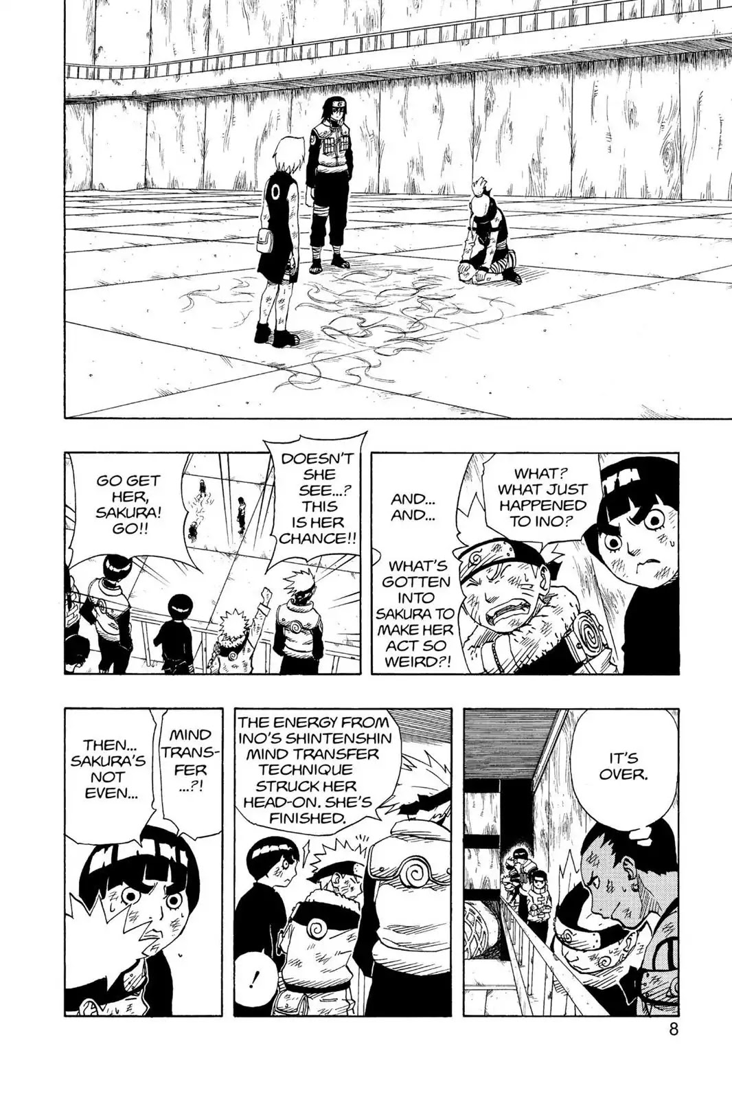 Naruto Chapter 73 page 9 - Chapter 73: A Declaration Of Defeat...?!