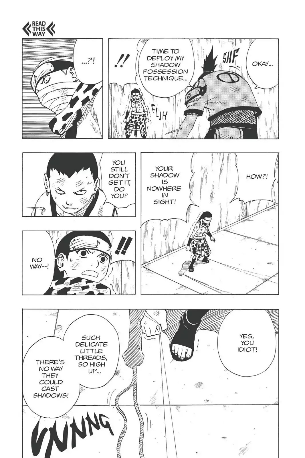 Naruto Chapter 74 page 13 - Chapter 74: The Sixth Round Match And Then...!!