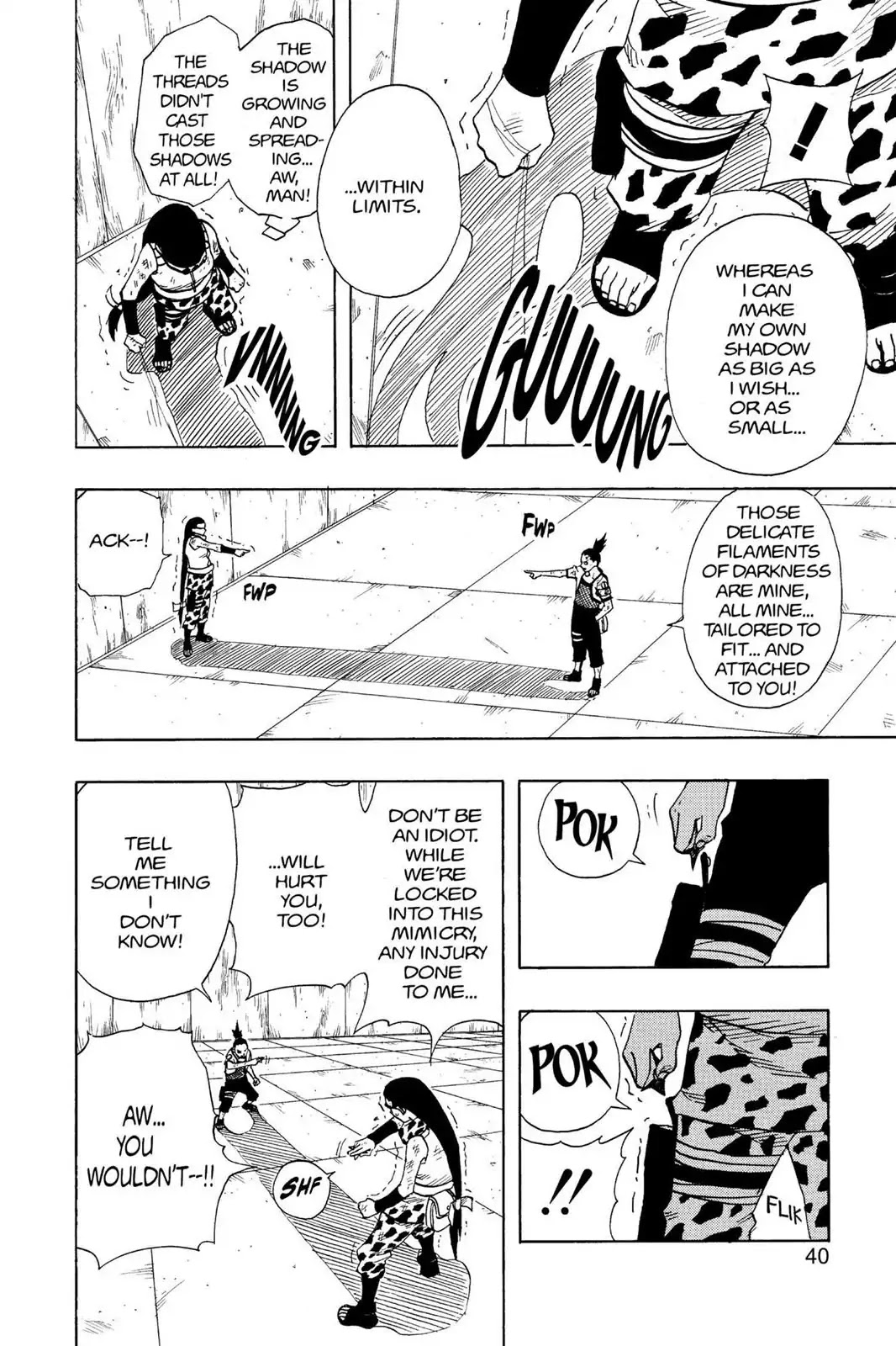 Naruto Chapter 74 page 14 - Chapter 74: The Sixth Round Match And Then...!!