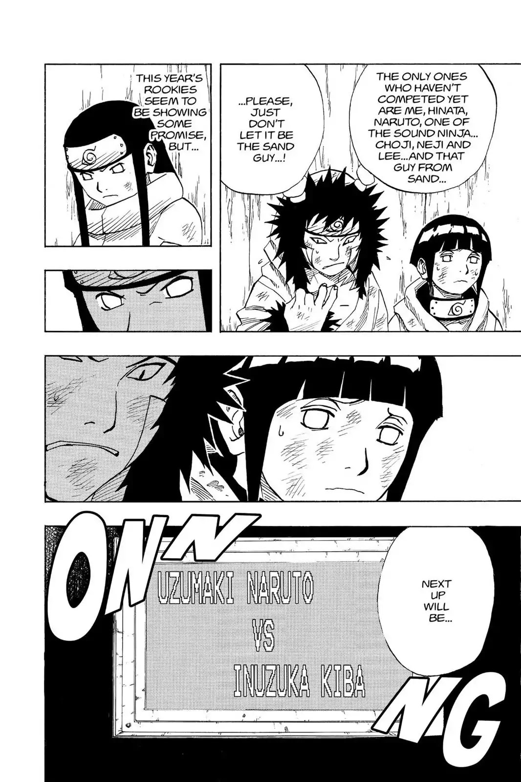 Naruto Chapter 74 page 18 - Chapter 74: The Sixth Round Match And Then...!!