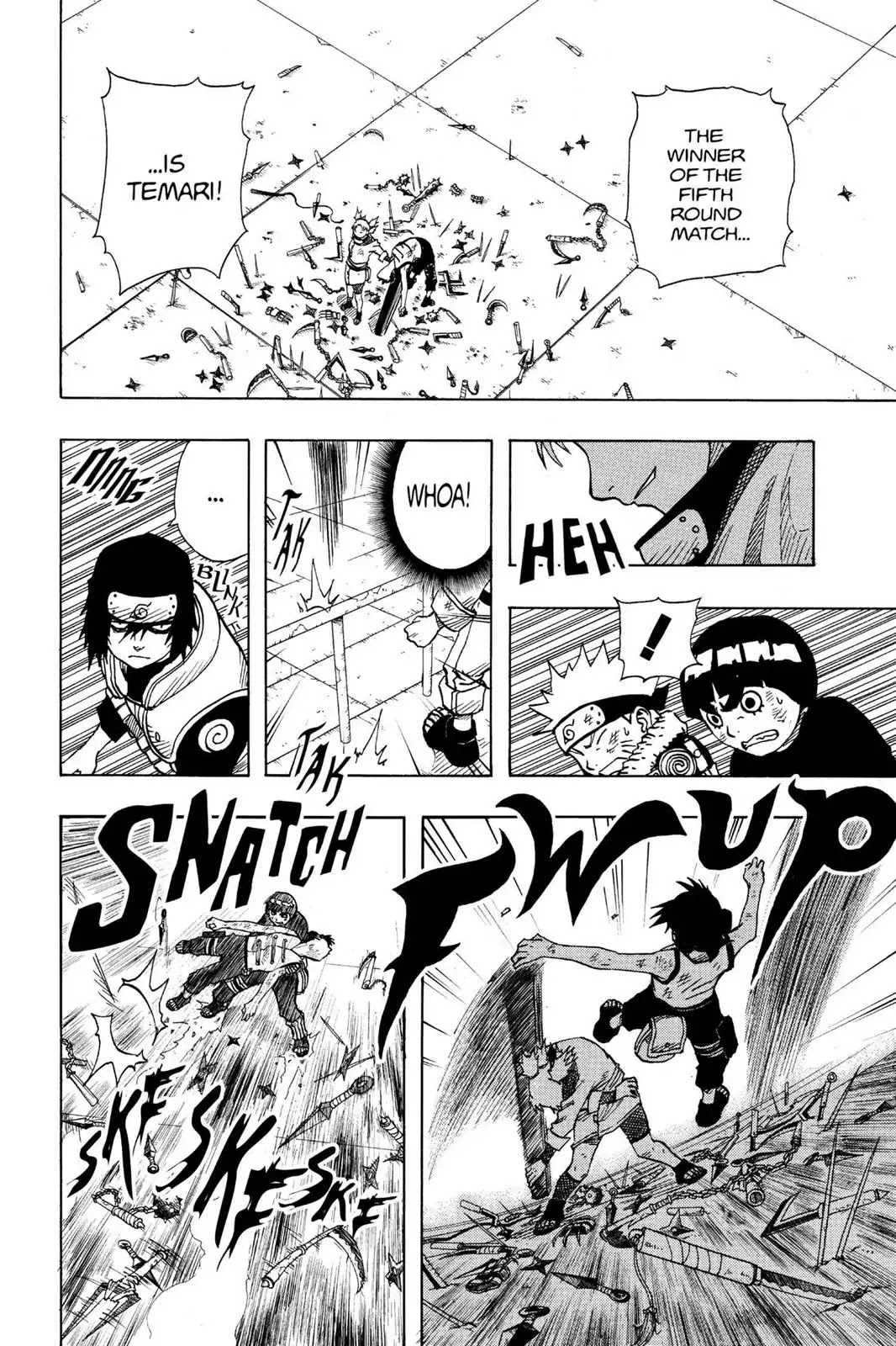 Naruto Chapter 74 page 2 - Chapter 74: The Sixth Round Match And Then...!!