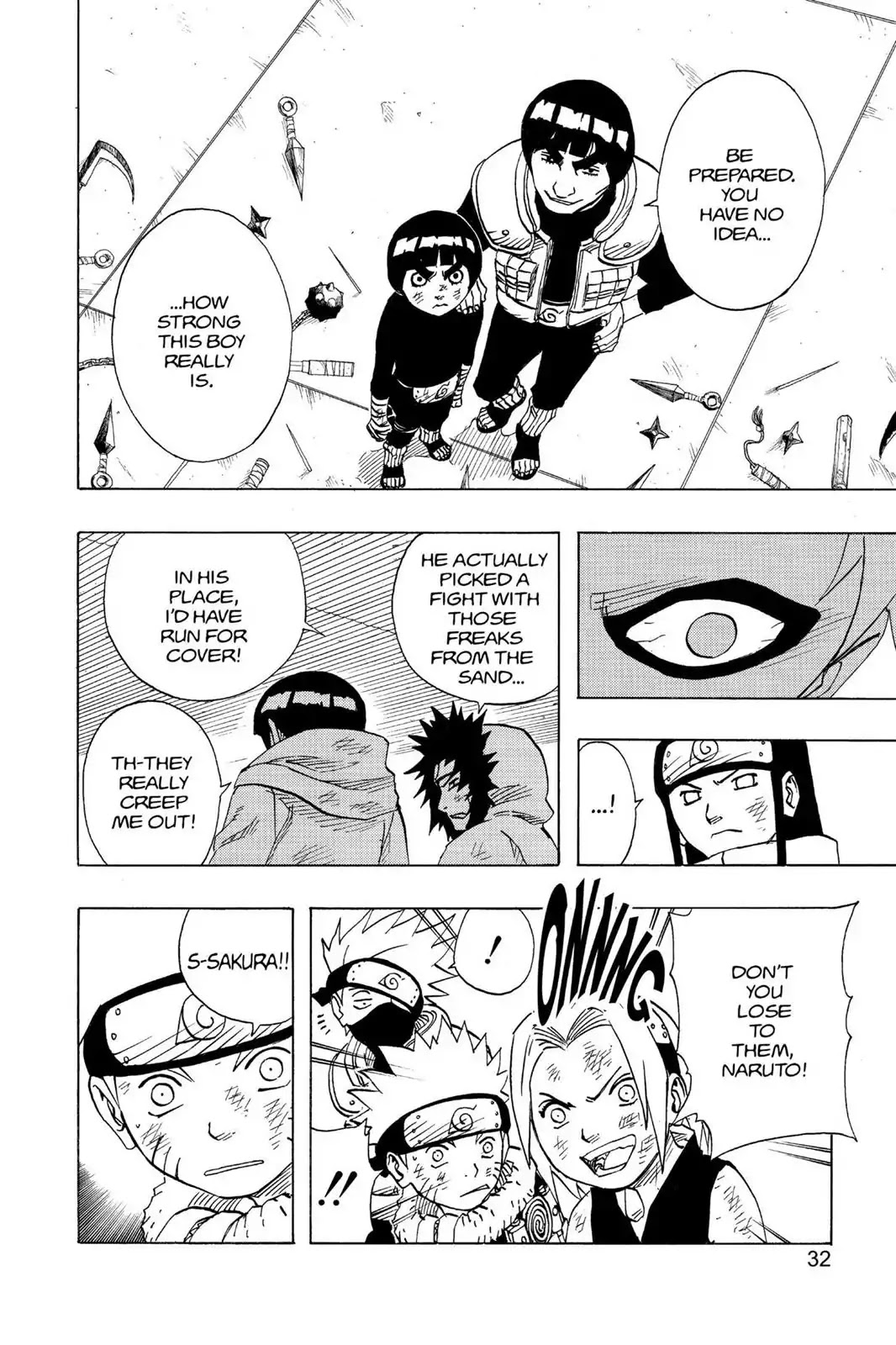 Naruto Chapter 74 page 6 - Chapter 74: The Sixth Round Match And Then...!!