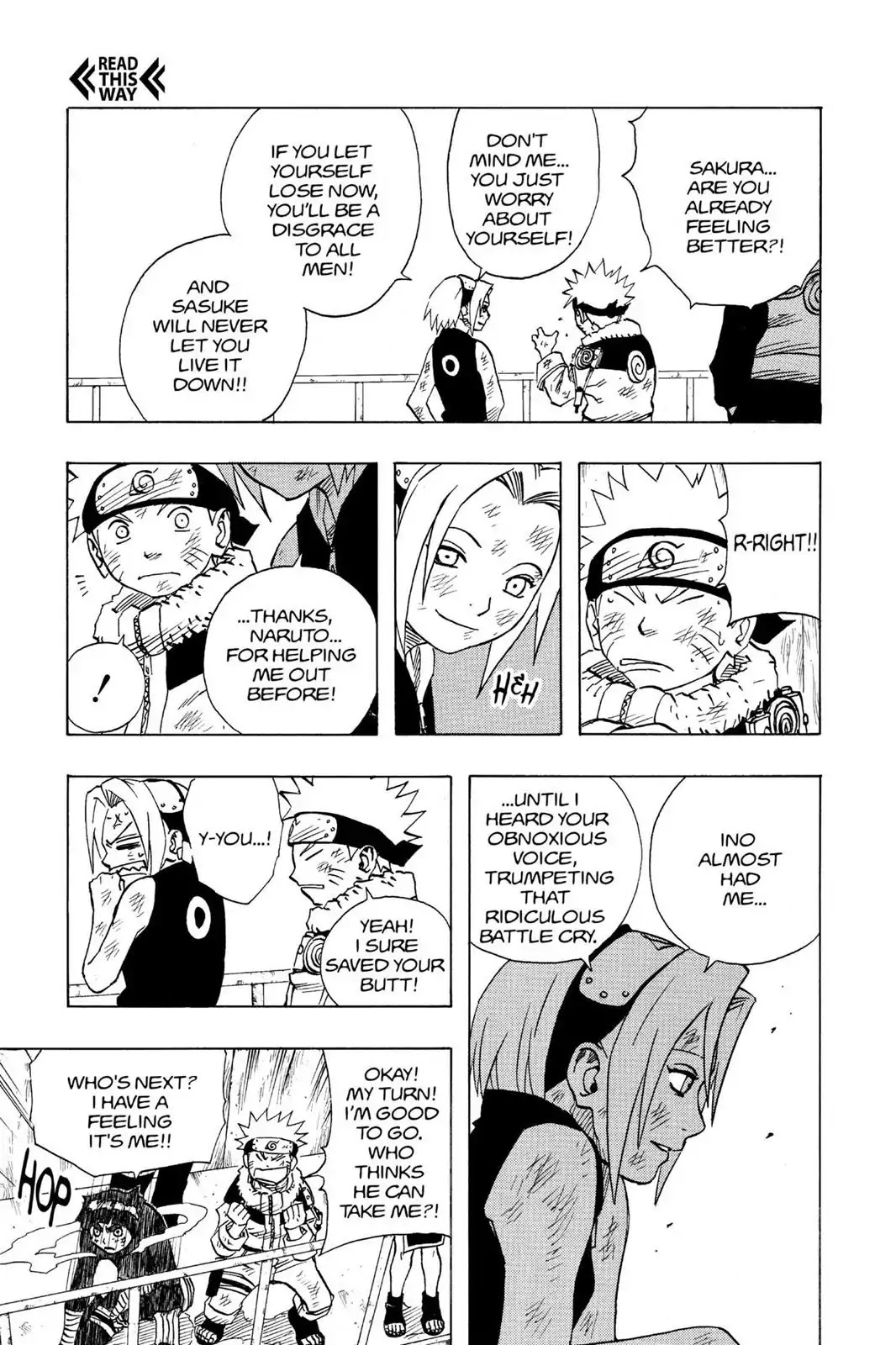 Naruto Chapter 74 page 7 - Chapter 74: The Sixth Round Match And Then...!!
