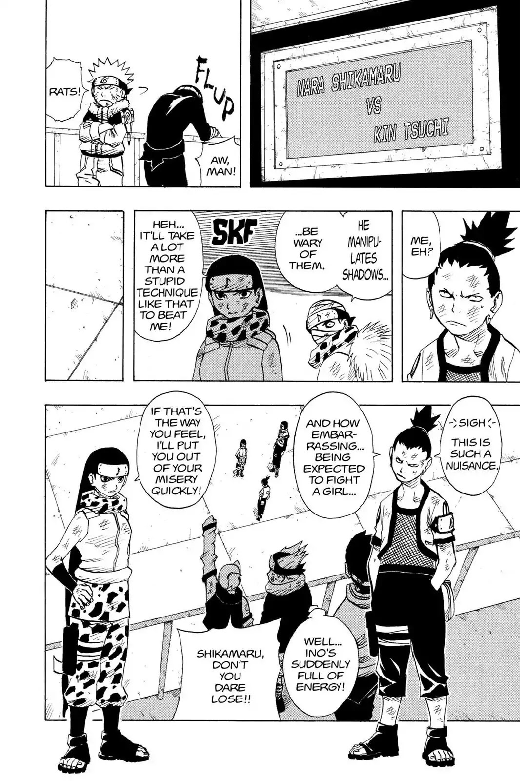 Naruto Chapter 74 page 8 - Chapter 74: The Sixth Round Match And Then...!!