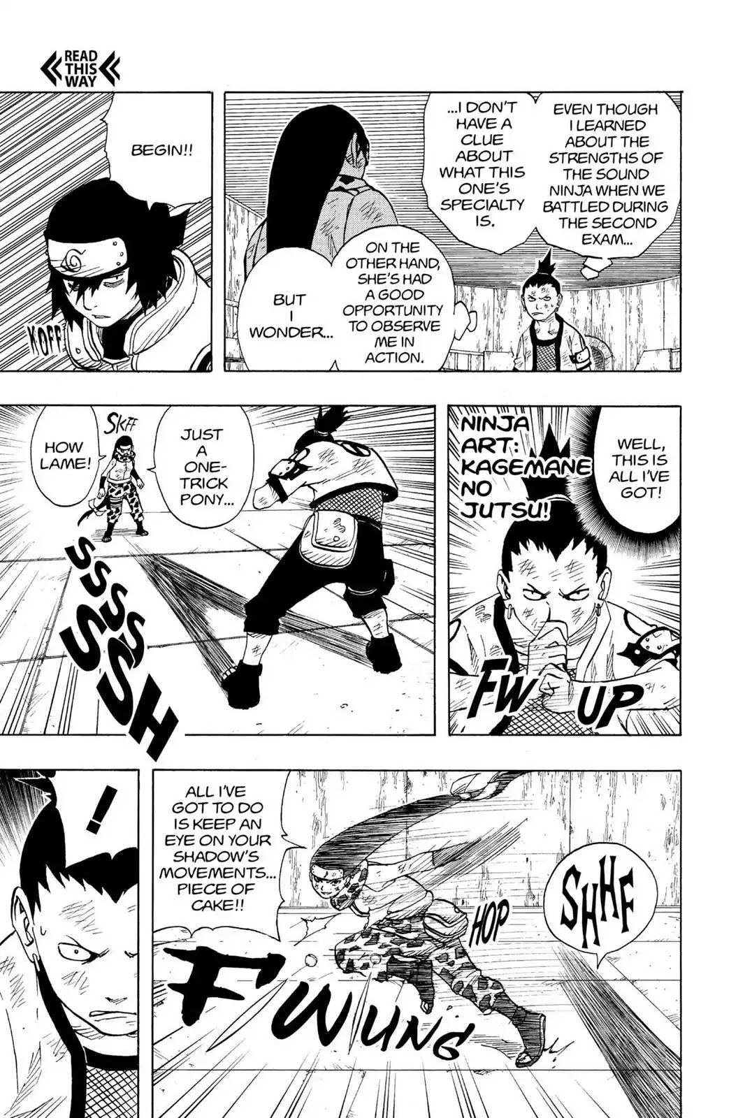 Naruto Chapter 74 page 9 - Chapter 74: The Sixth Round Match And Then...!!