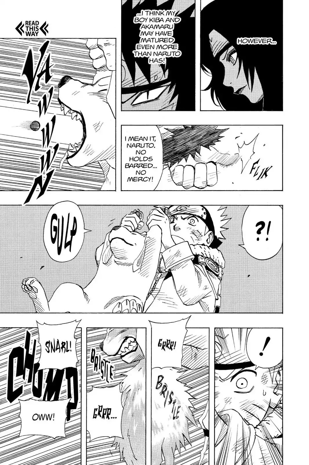 Naruto Chapter 76 page 3 - Chapter 76: Kiba Turns The Tables...And So Does Naruto?!