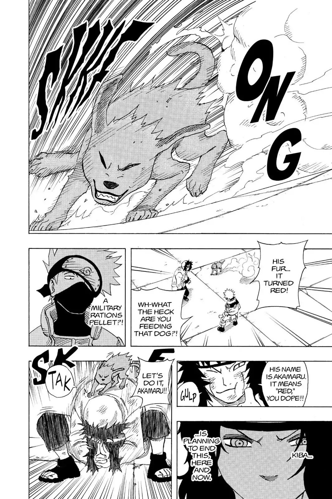 Naruto Chapter 76 page 4 - Chapter 76: Kiba Turns The Tables...And So Does Naruto?!