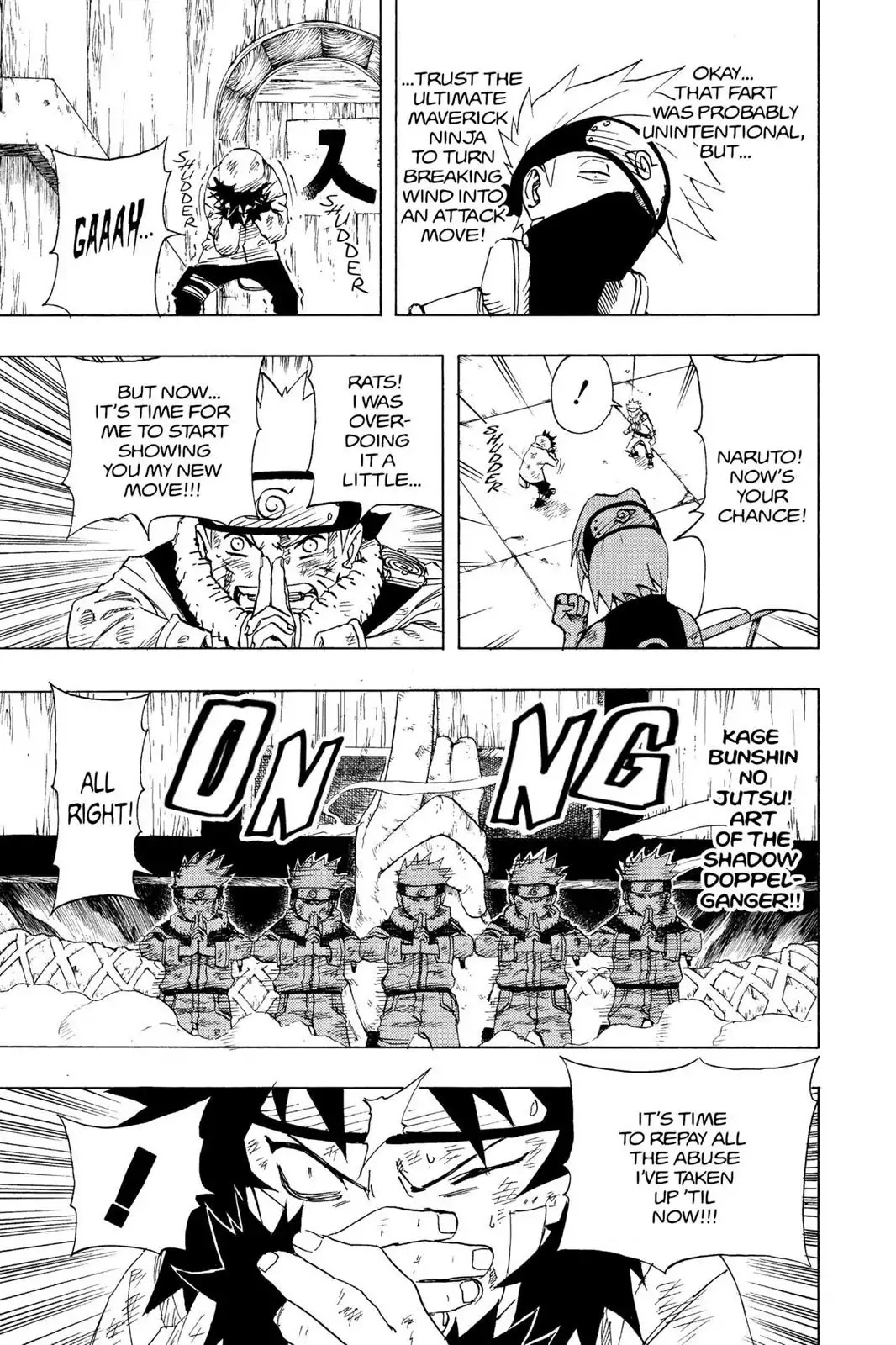 Naruto Chapter 77 page 11 - Chapter 77: Naruto's Clever Scheme!!