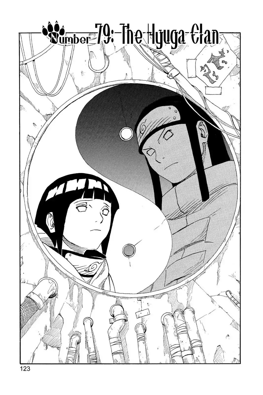 Naruto Chapter 79 page 1 - Chapter 79: The Hyuga Clan
