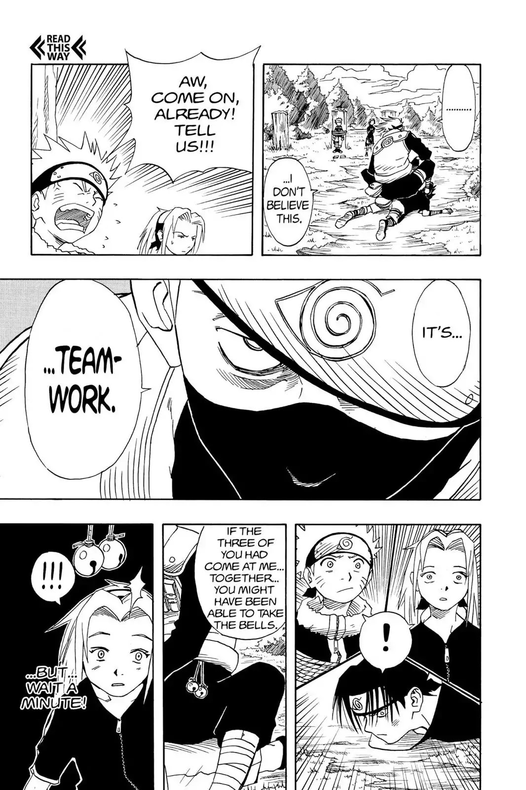 Naruto Chapter 8 page 12 - Chapter 8: You Failed!