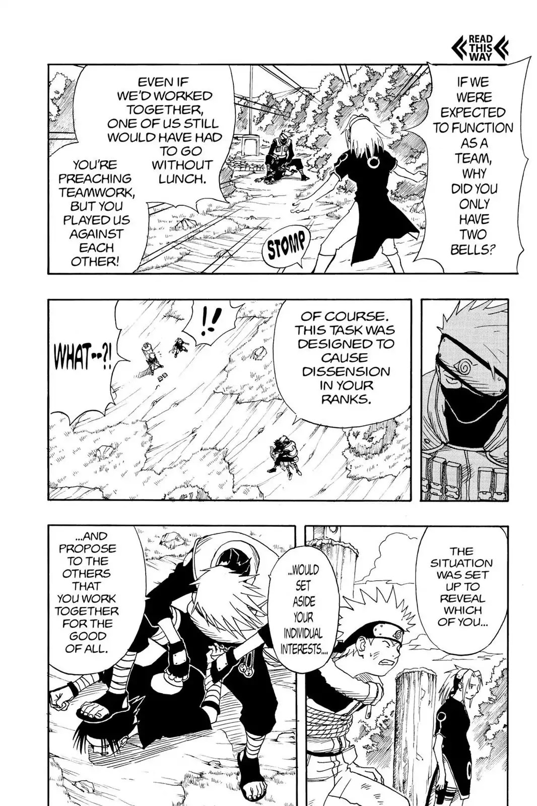 Naruto Chapter 8 page 13 - Chapter 8: You Failed!