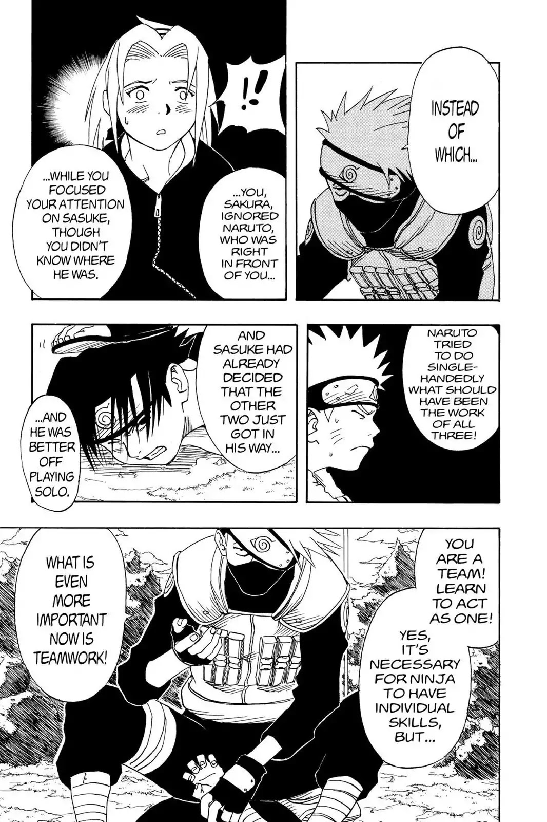 Naruto Chapter 8 page 14 - Chapter 8: You Failed!