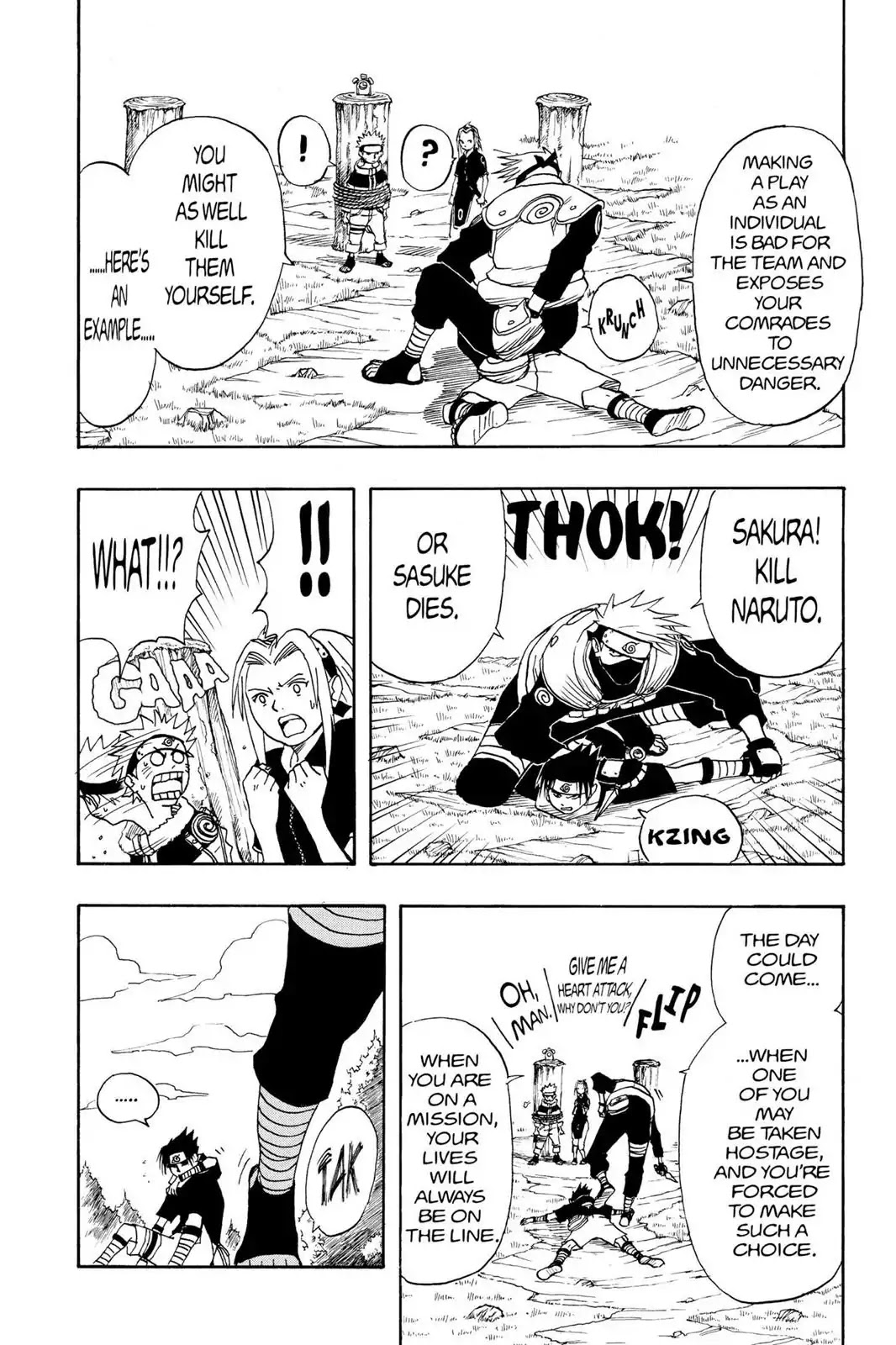 Naruto Chapter 8 page 15 - Chapter 8: You Failed!