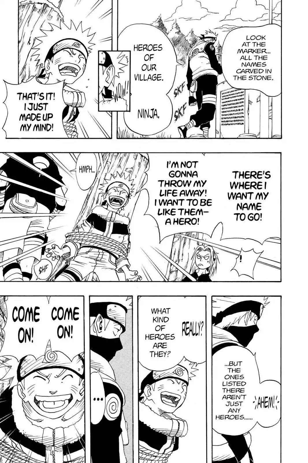 Naruto Chapter 8 page 16 - Chapter 8: You Failed!