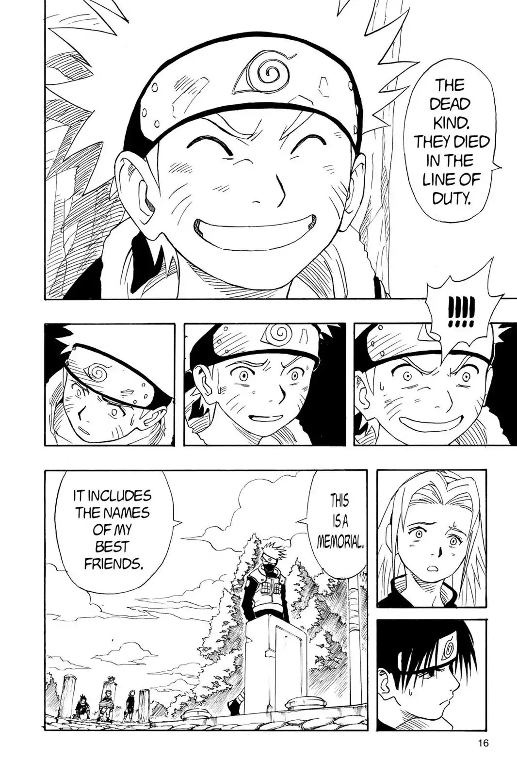 Naruto Chapter 8 page 17 - Chapter 8: You Failed!