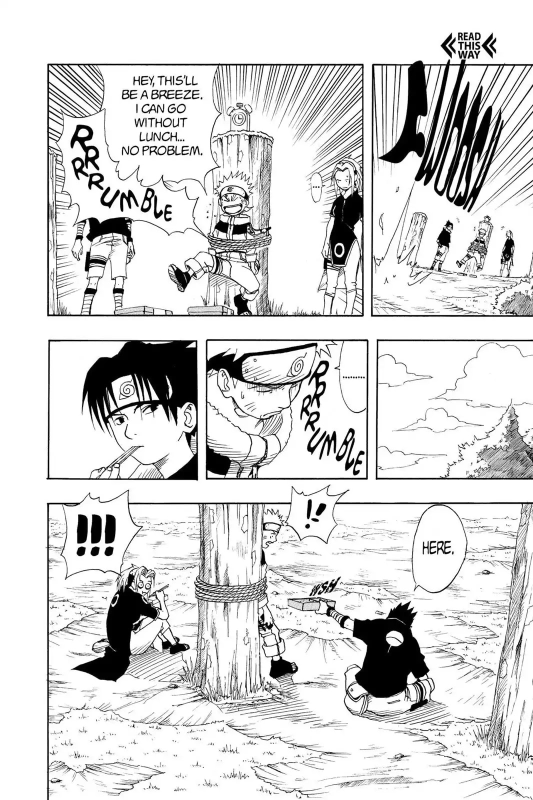 Naruto Chapter 8 page 19 - Chapter 8: You Failed!