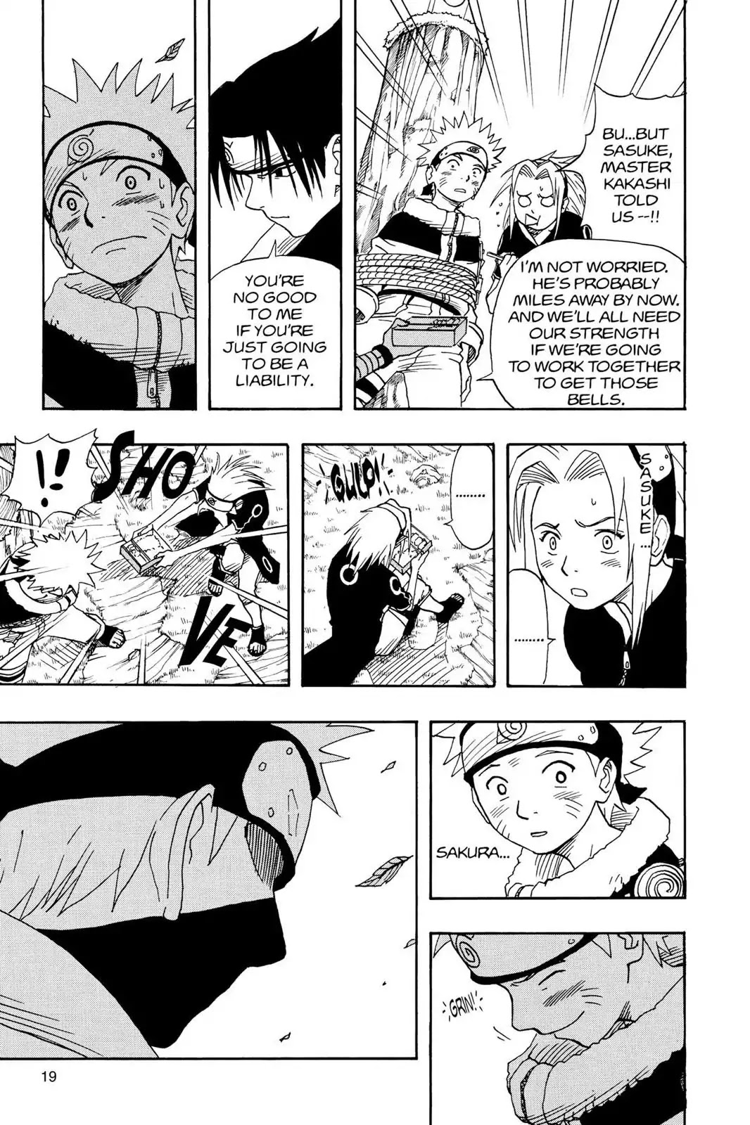 Naruto Chapter 8 page 20 - Chapter 8: You Failed!