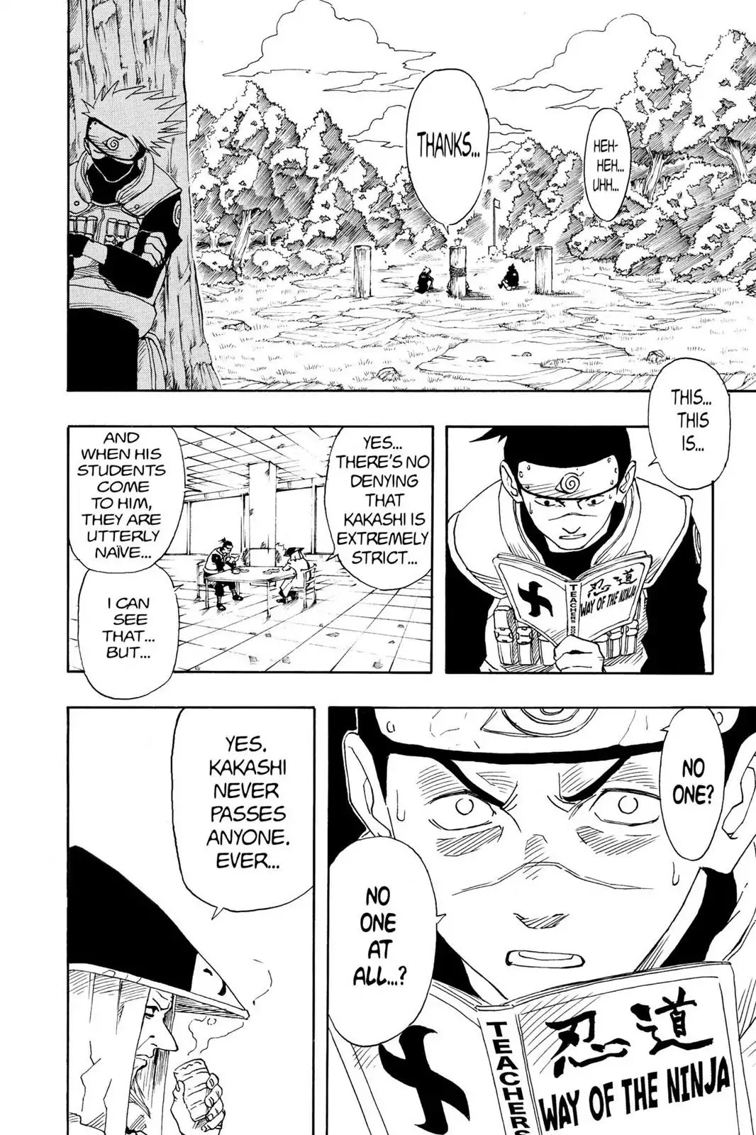 Naruto Chapter 8 page 21 - Chapter 8: You Failed!
