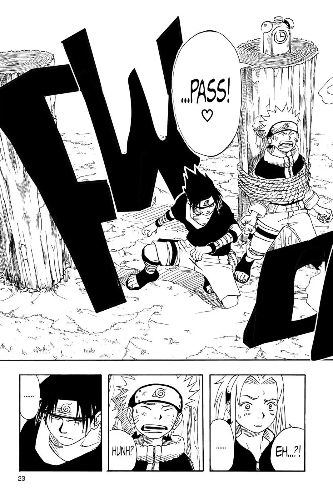 Naruto Chapter 8 page 24 - Chapter 8: You Failed!
