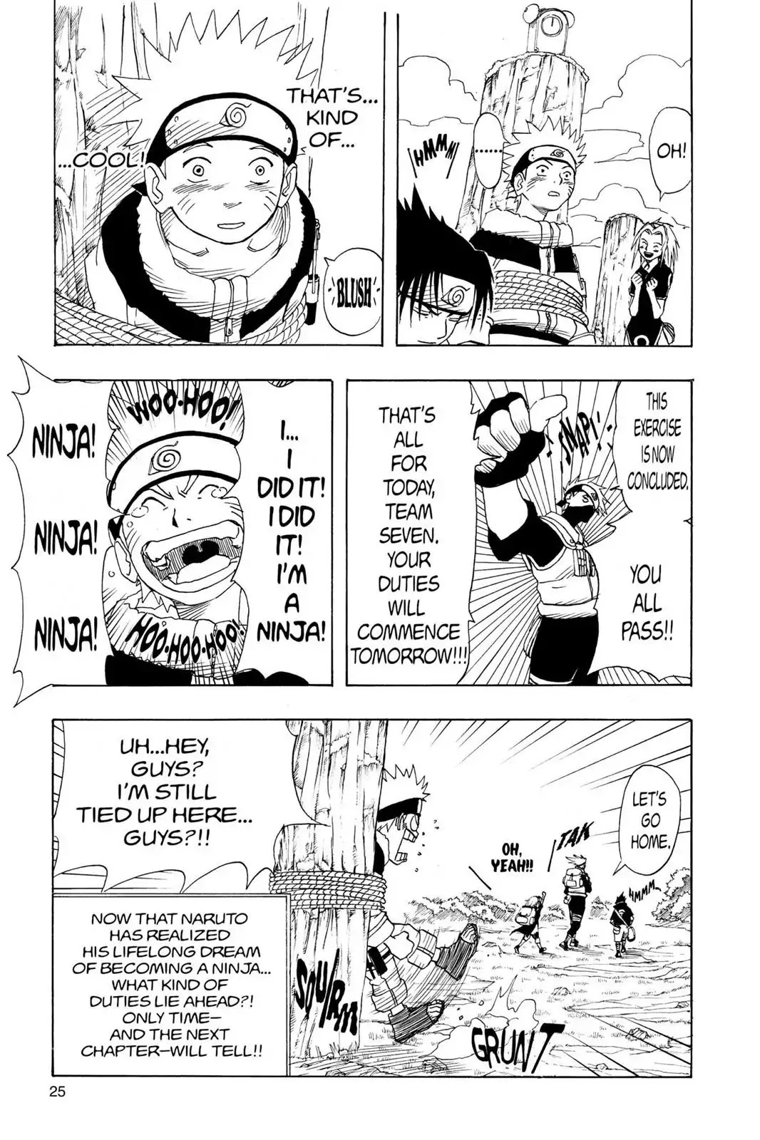 Naruto Chapter 8 page 26 - Chapter 8: You Failed!