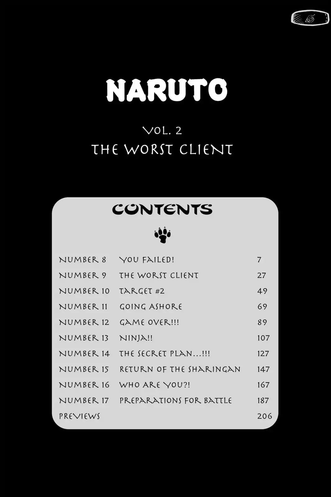 Naruto Chapter 8 page 7 - Chapter 8: You Failed!