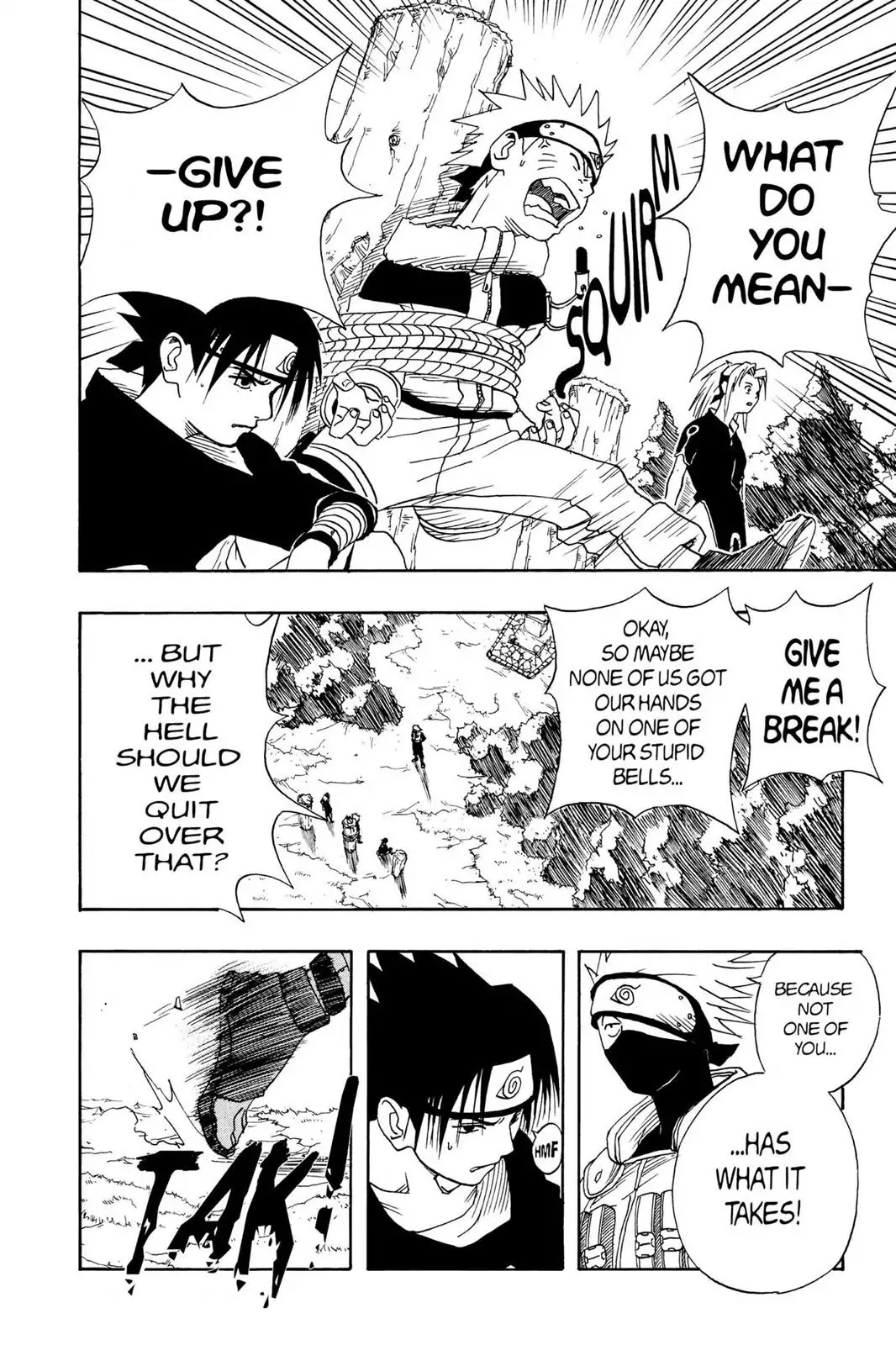 Naruto Chapter 8 page 9 - Chapter 8: You Failed!