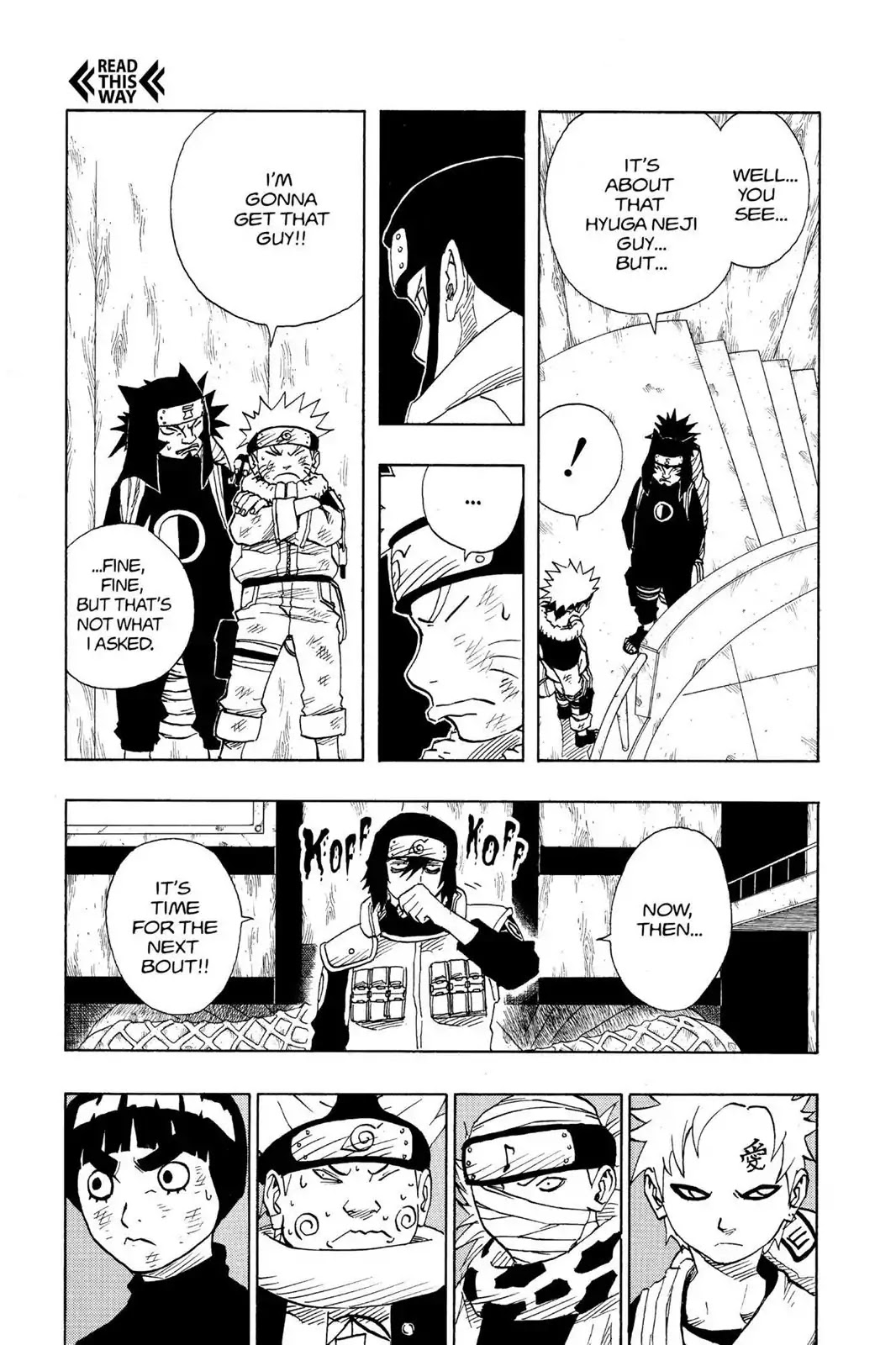 Naruto Chapter 81 page 11 - Chapter 81: Gaara Versus...