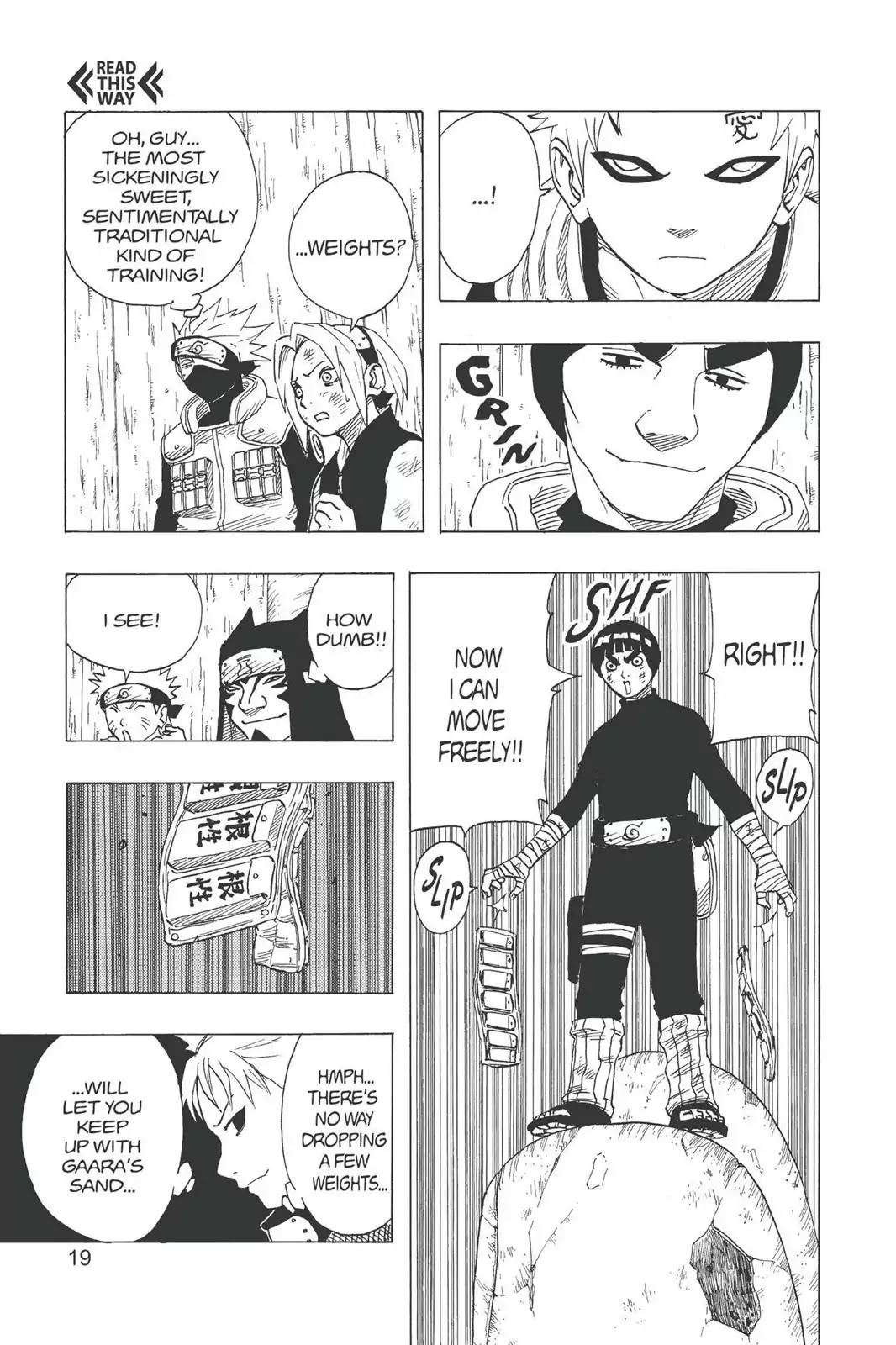 Naruto Chapter 82 page 20 - Chapter 82: Lee's Secret!!