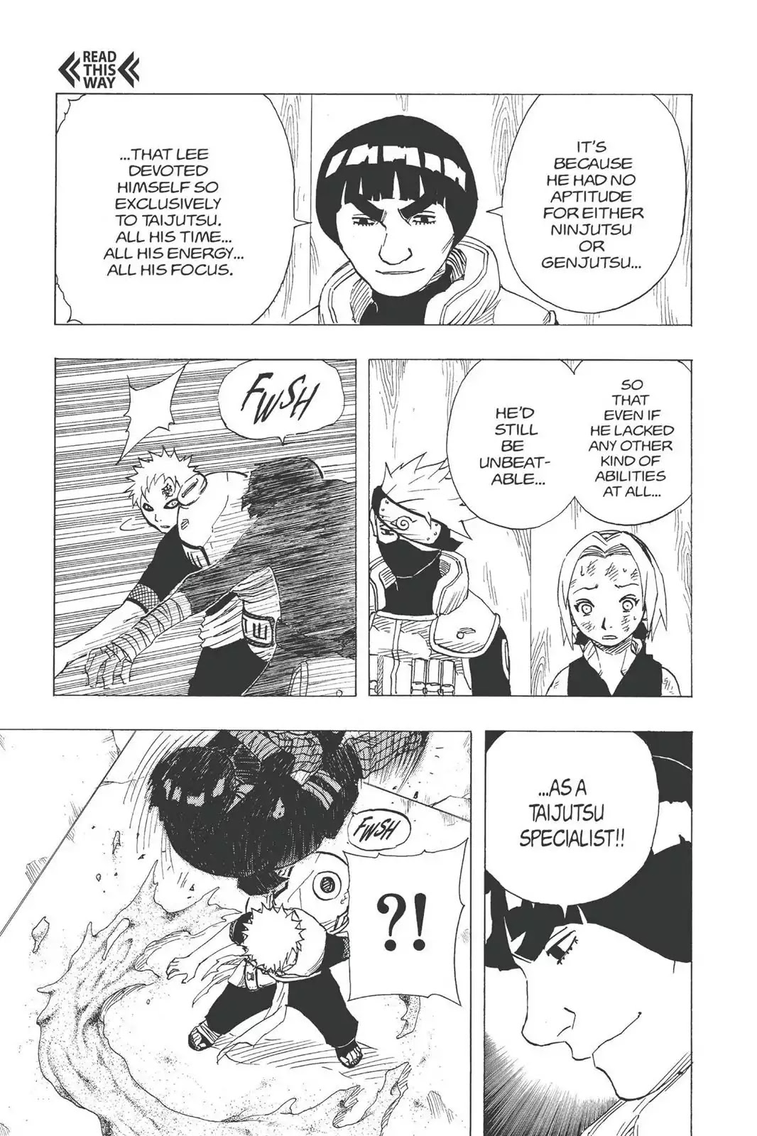 Naruto Chapter 82 page 24 - Chapter 82: Lee's Secret!!