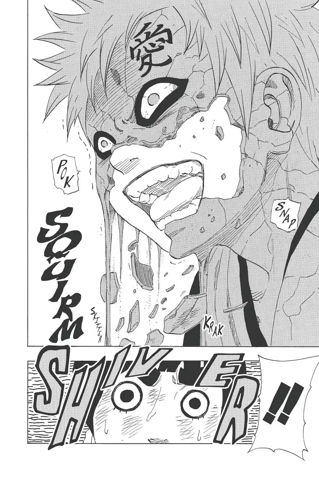 Naruto Chapter 83 page 6 - Chapter 83: The Ultimate Defense...Crumbles?!
