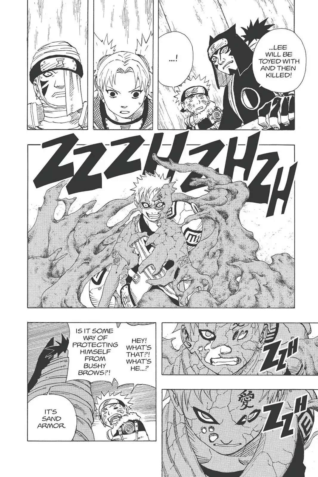 Naruto Chapter 83 page 8 - Chapter 83: The Ultimate Defense...Crumbles?!