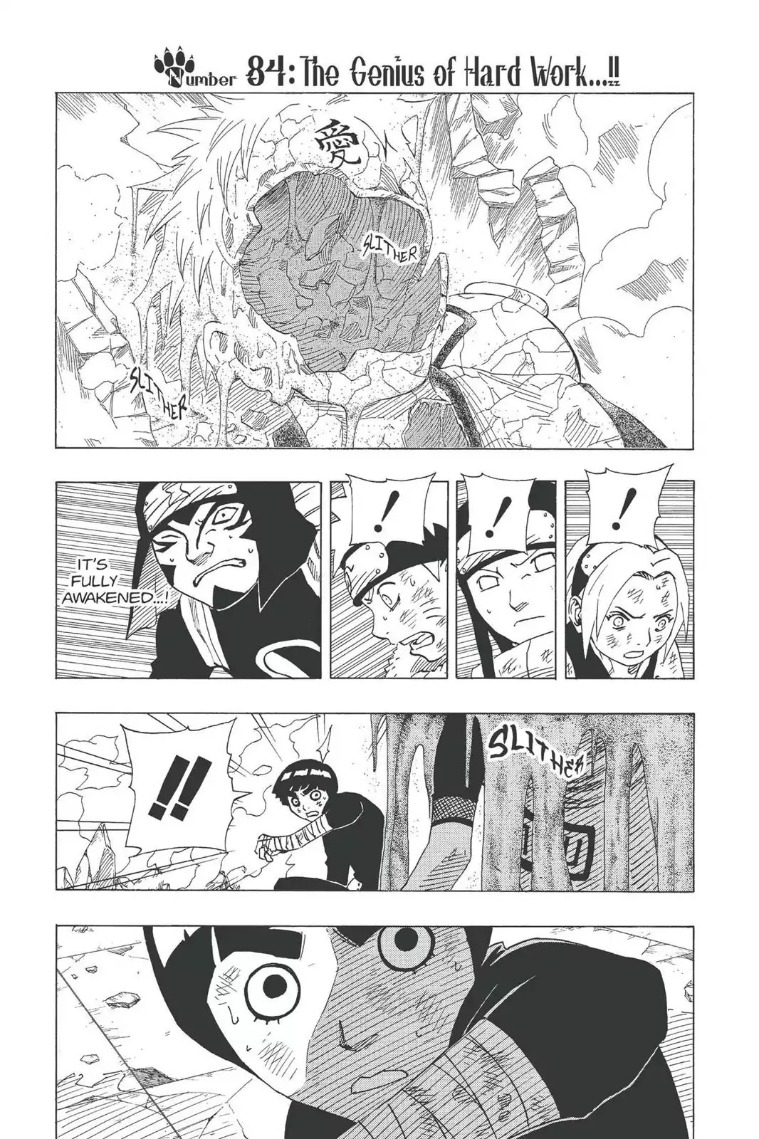 Naruto Chapter 84 page 1 - Chapter 84: The Genius Of Hard Work...!!