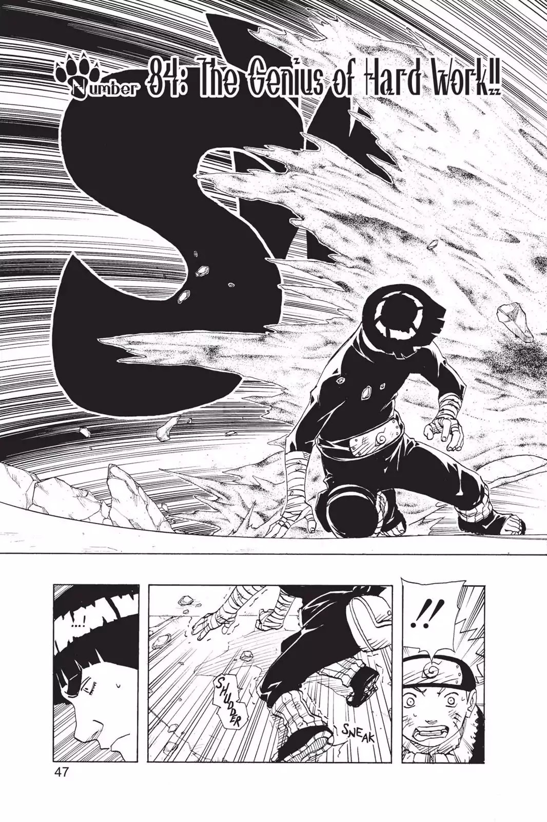 Naruto Chapter 84 page 3 - Chapter 84: The Genius Of Hard Work...!!