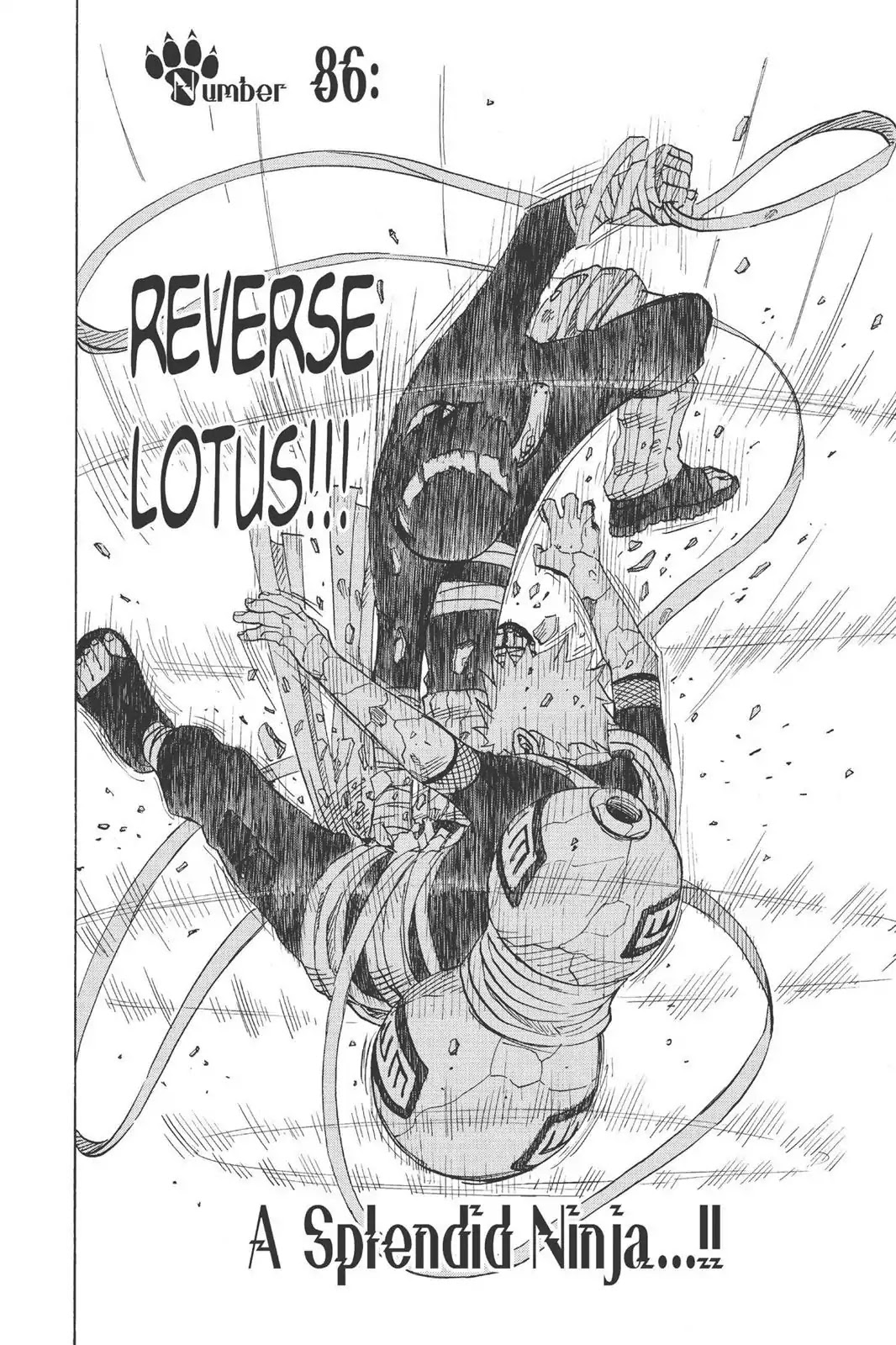Naruto Chapter 86 page 4 - Chapter 86: A Splendid Ninja...!!