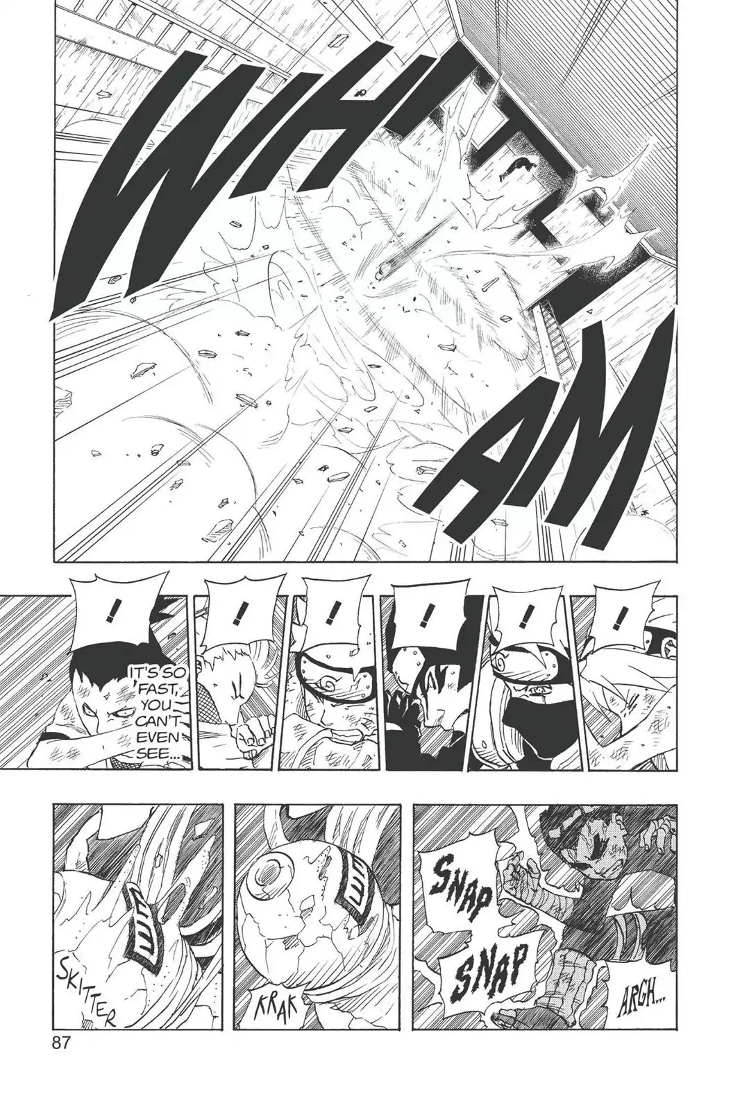 Naruto Chapter 86 page 5 - Chapter 86: A Splendid Ninja...!!