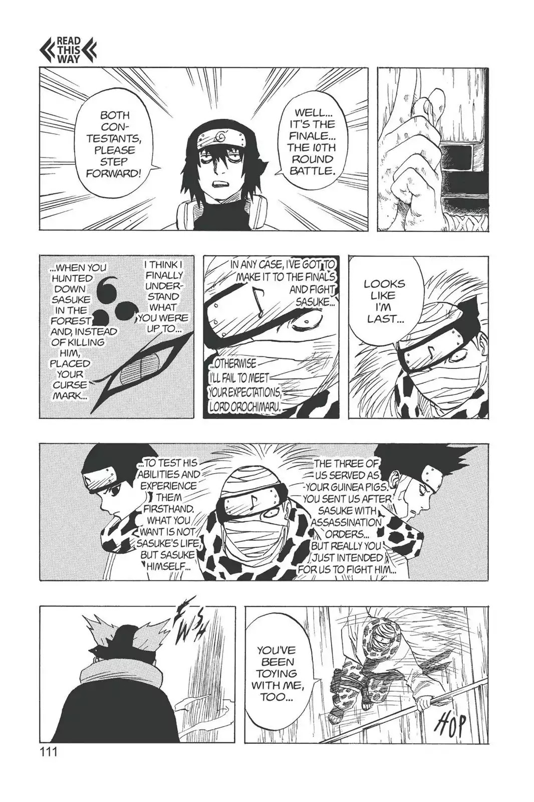 Naruto Chapter 87 page 11 - Chapter 87: The Preliminaries... Completed!!