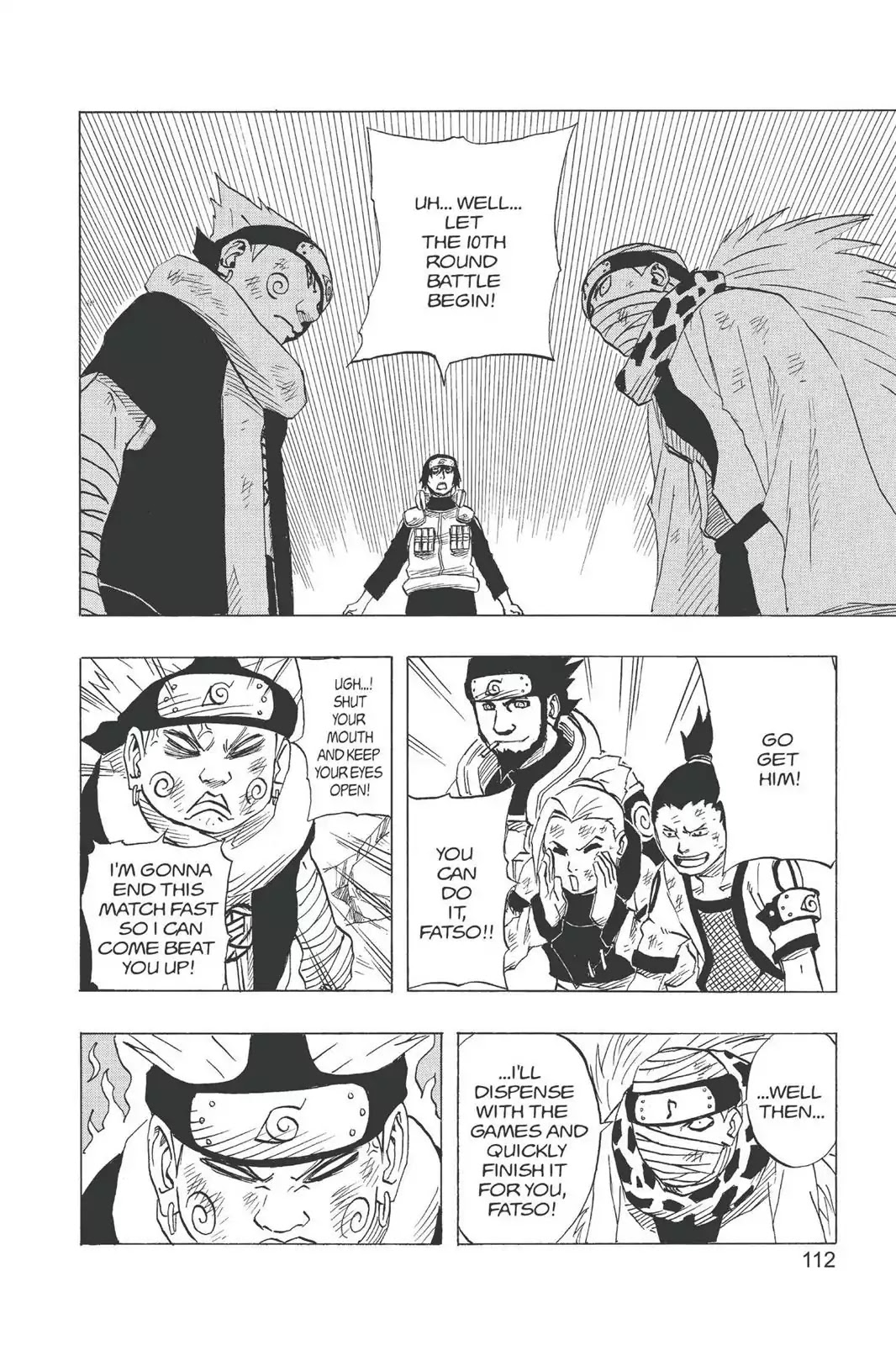 Naruto Chapter 87 page 12 - Chapter 87: The Preliminaries... Completed!!
