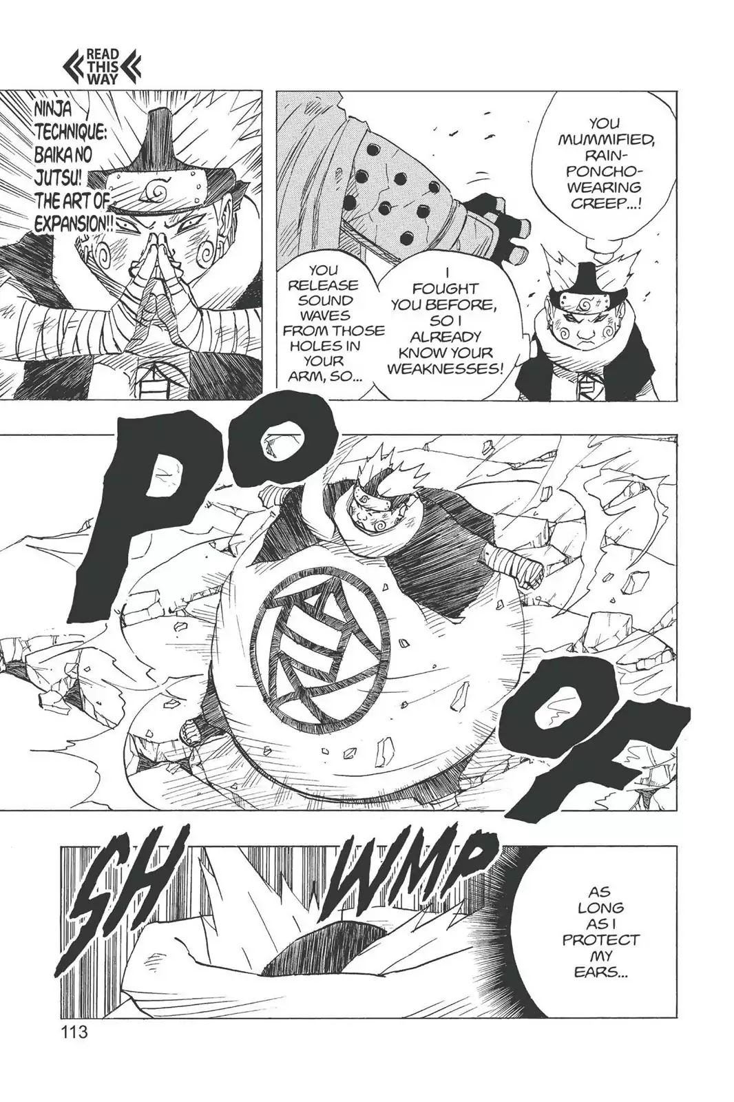 Naruto Chapter 87 page 13 - Chapter 87: The Preliminaries... Completed!!