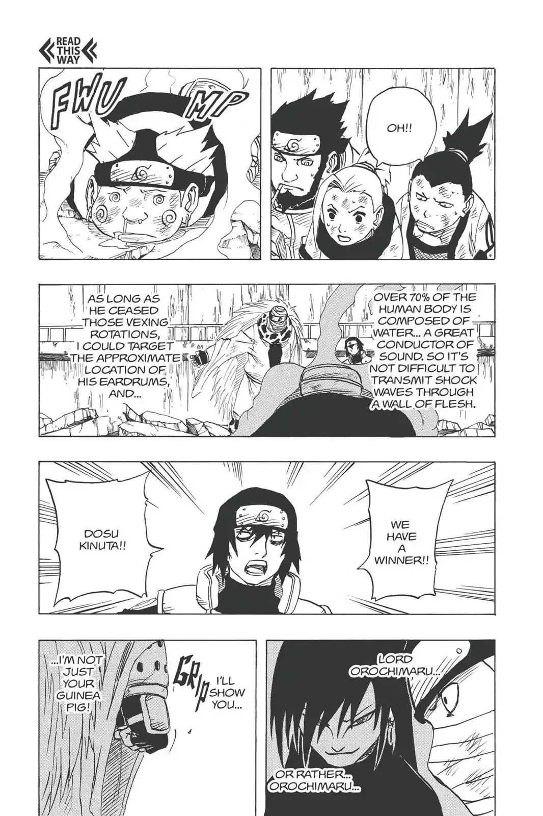 Naruto Chapter 87 page 17 - Chapter 87: The Preliminaries... Completed!!
