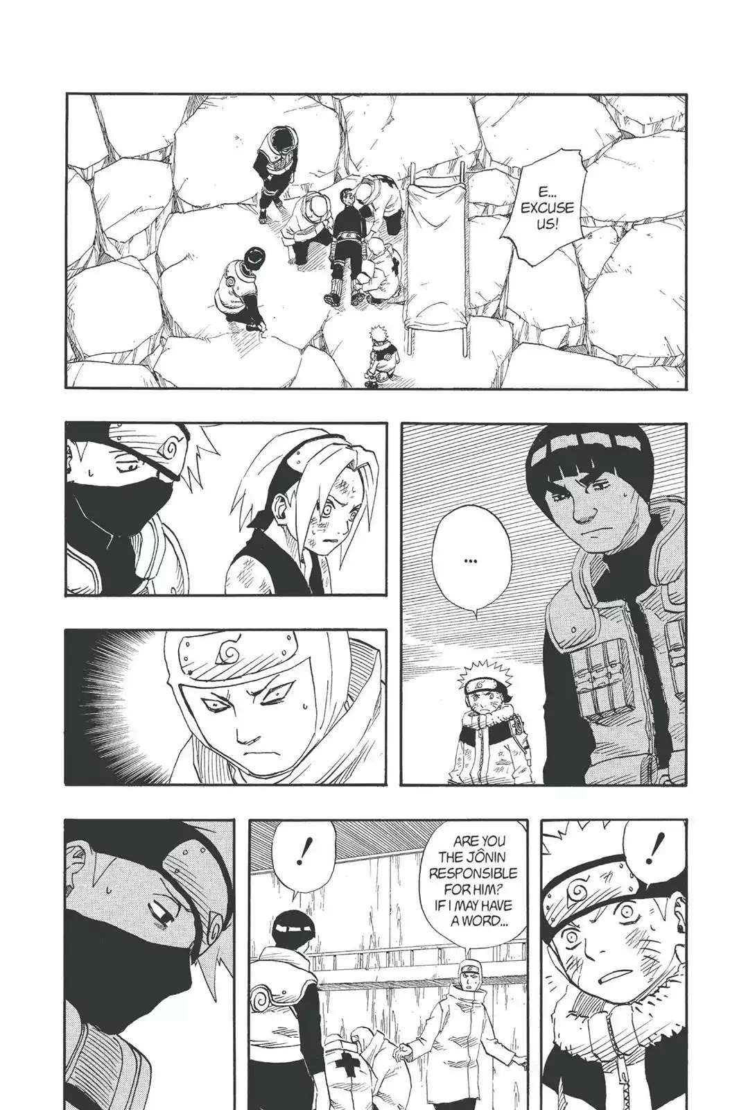 Naruto Chapter 87 page 4 - Chapter 87: The Preliminaries... Completed!!