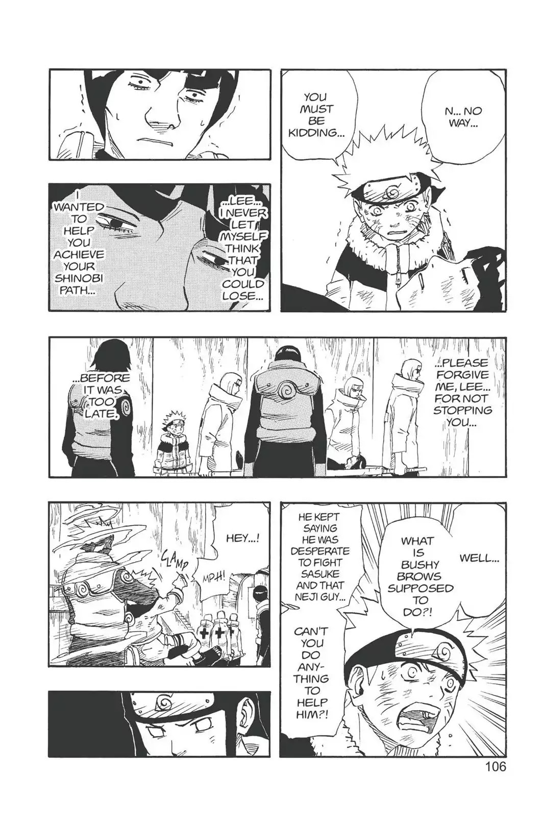 Naruto Chapter 87 page 6 - Chapter 87: The Preliminaries... Completed!!