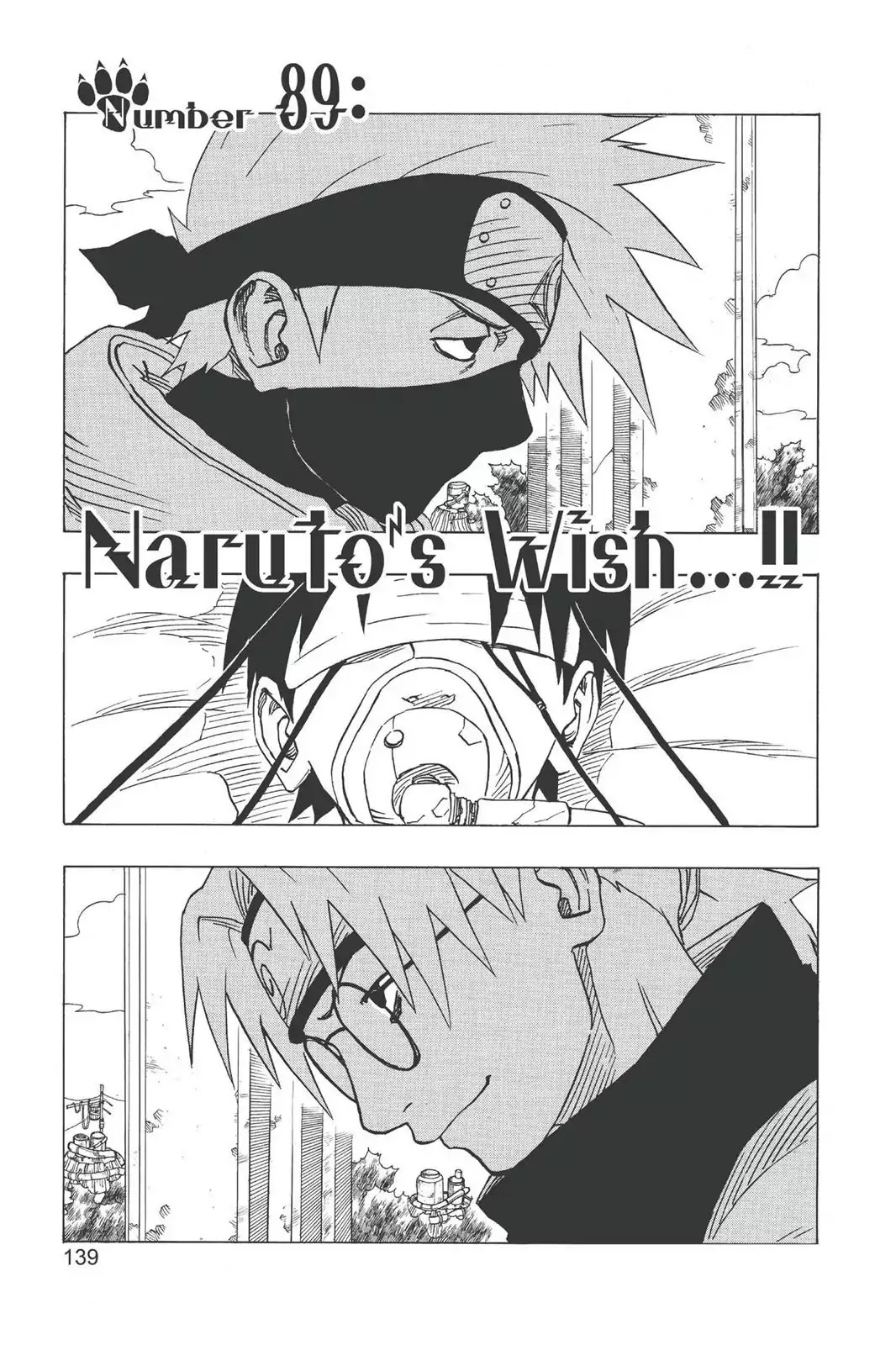 Naruto Chapter 89 page 1 - Chapter 89: Naruto's Wish...!!